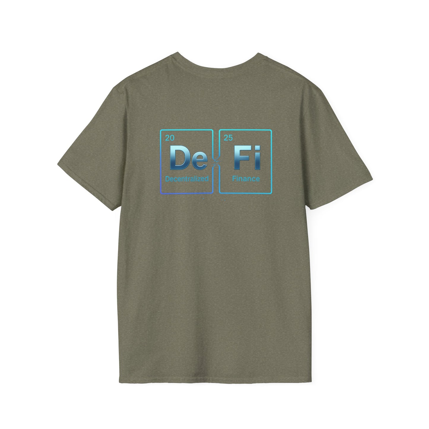Decentralized Finance Tee (front logo + back design) – Crypto Vault Shirt