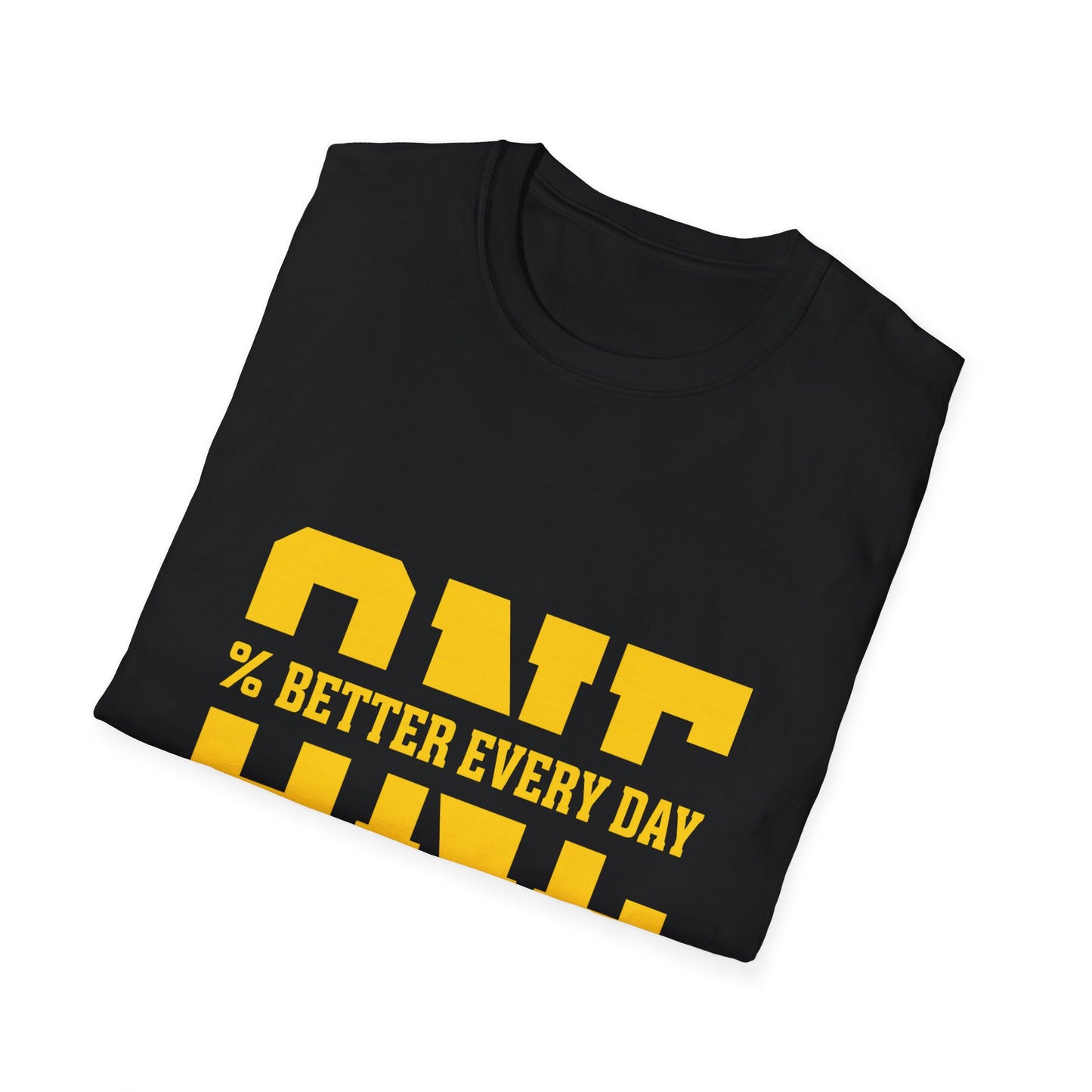 1% Better Every Day Tee (front design) – Discipline Club Shirt