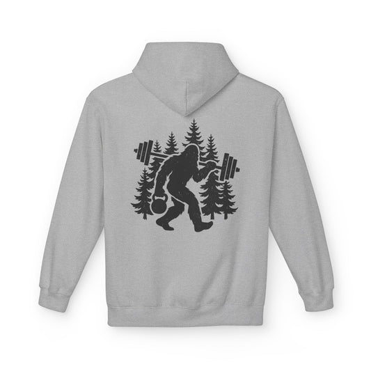 Bigfoot Gains Hoodie (front logo + back design) – Discipline Club Pullover