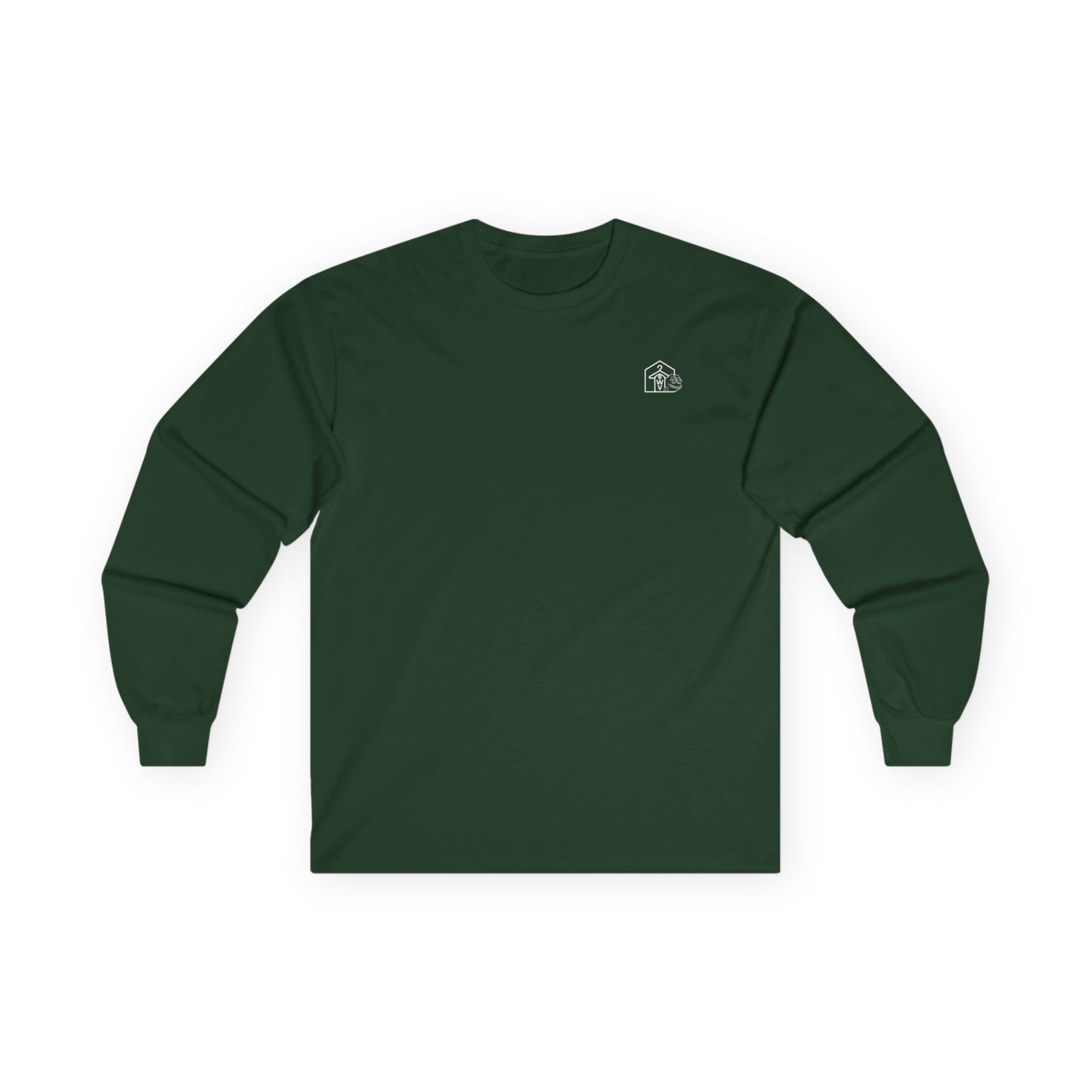 Richard Long Sleeve Tee (front logo + back design) - Meme Apparel