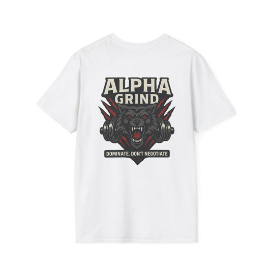 Dominate T-Shirt (front logo + back design) – Gym Apparel