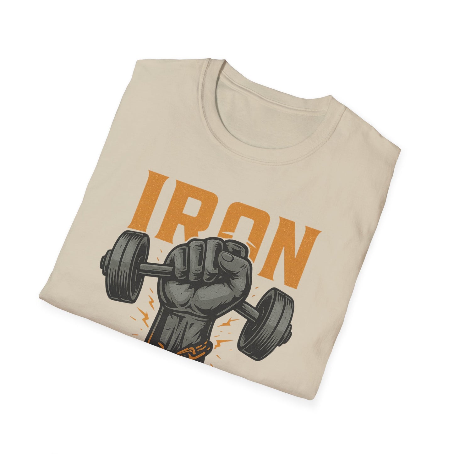 Iron Resolve T-Shirt (front design) – Gym Apparel