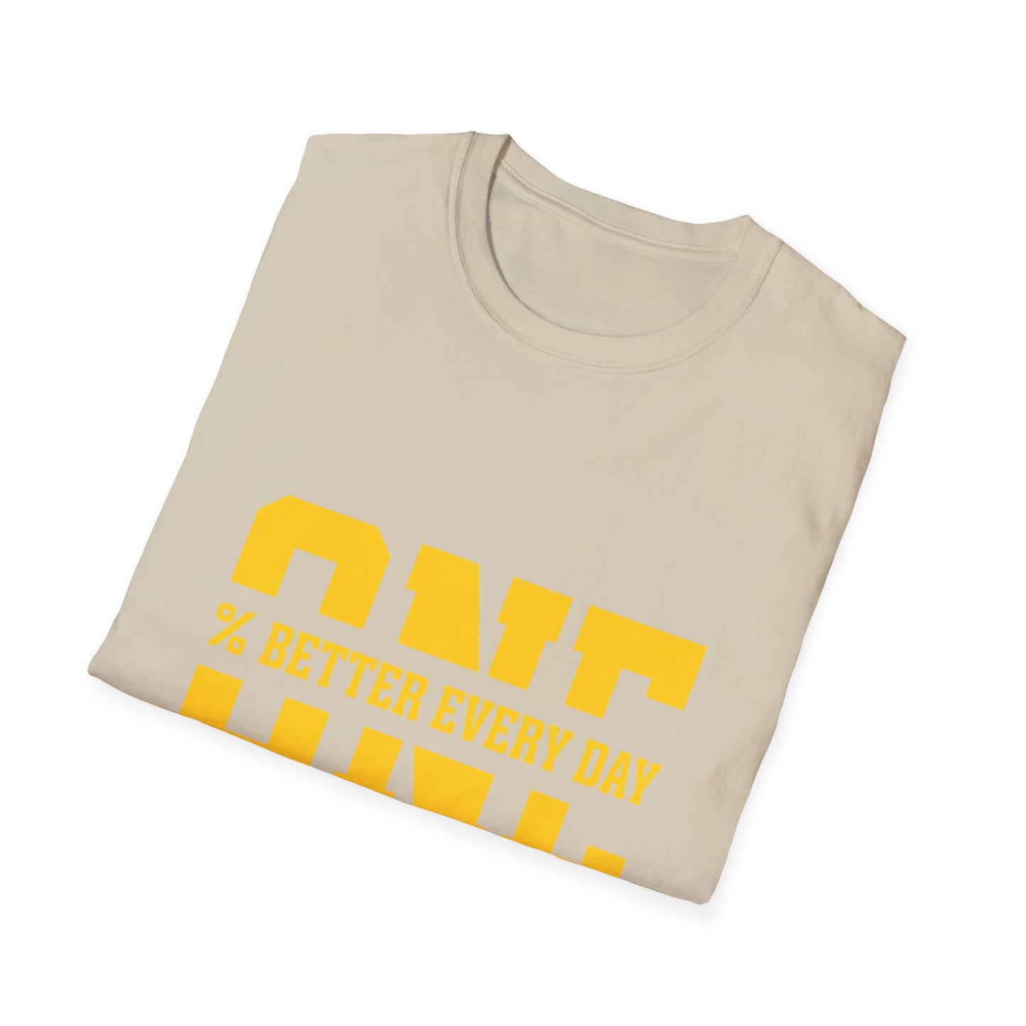 1% Better Every Day Tee (front design) – Discipline Club Shirt