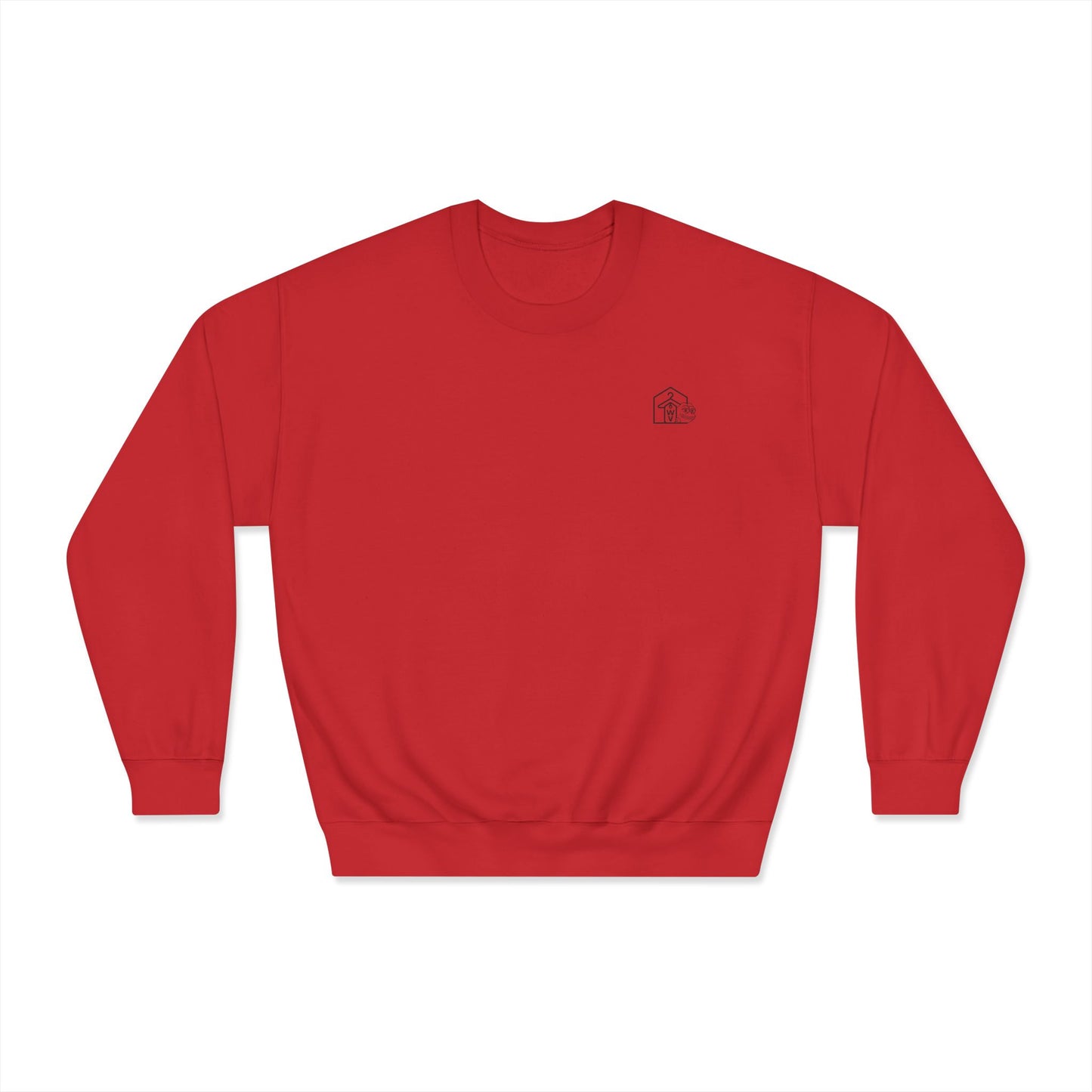 Richard Dryblend Crewneck Sweatshirt (front logo + back design) - Meme Apparel