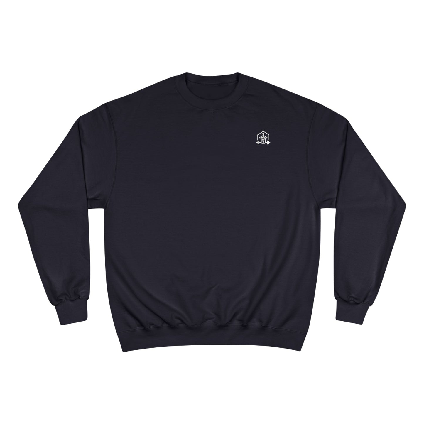 Discipline Club Signature Crewneck (front logo) – Premium Champion Fleece