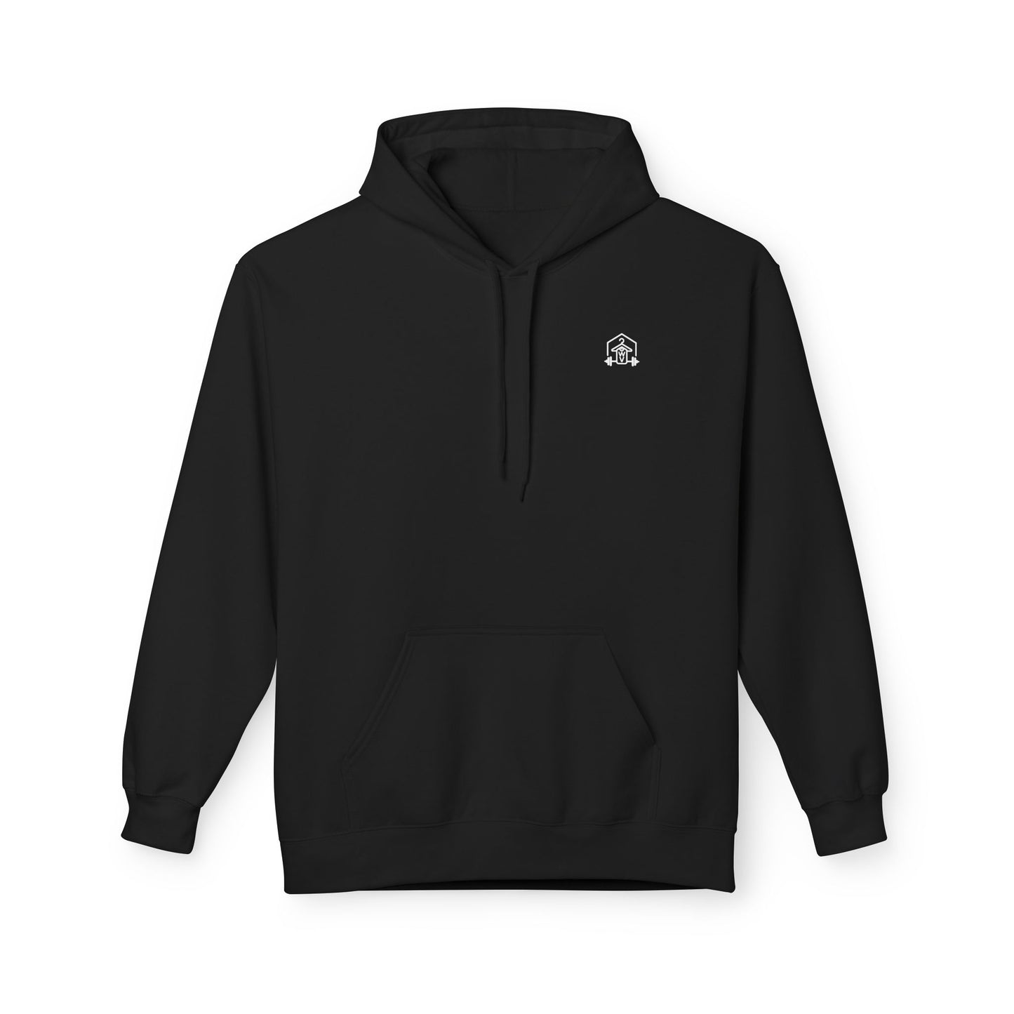Wearhouse Vibes Discipline Club Midweight Softstyle Fleece Hoodie (front logo) – Gym Apparel