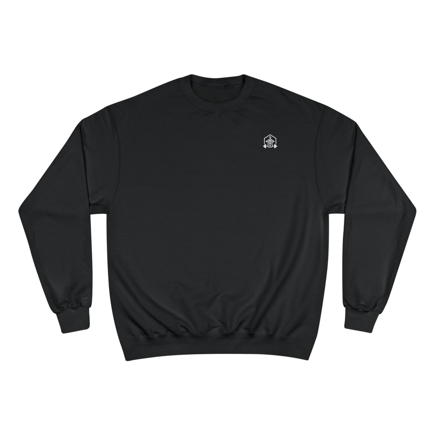 Discipline Club Signature Crewneck (front logo) – Premium Champion Fleece