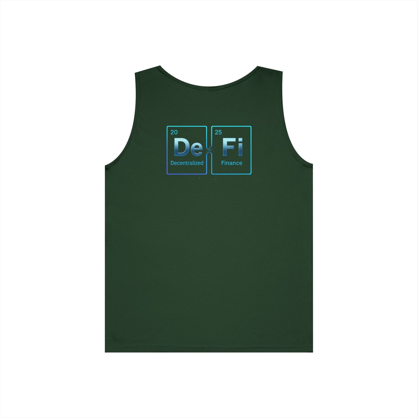 Decentralized Finance Tank Top (front logo + back design) – Crypto Vault Shirt