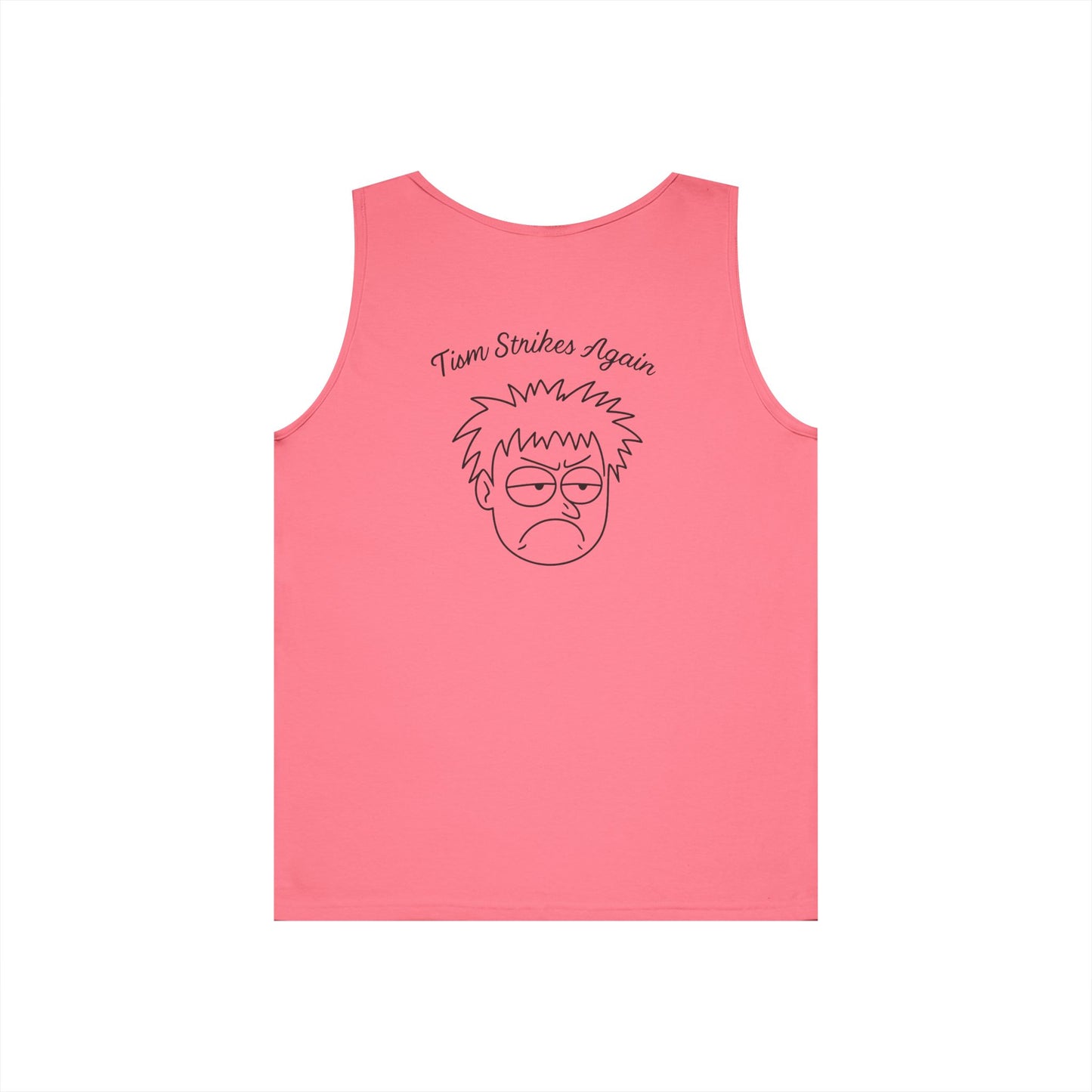 Tism Strikes Again Tank Top (front logo + back design) - Meme Apparel