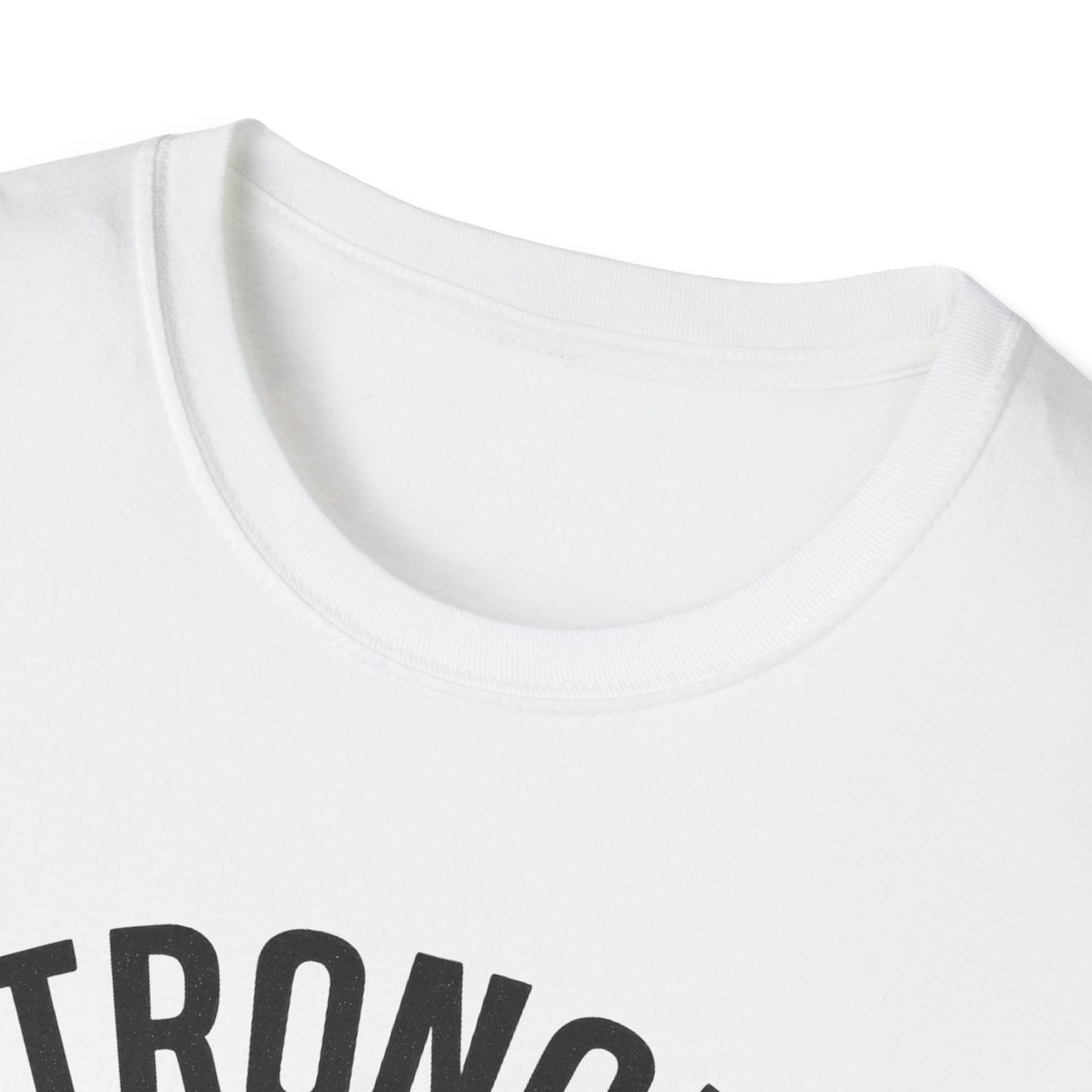 Stronger Than Yesterday Tee (front design) – Discipline Club Shirt