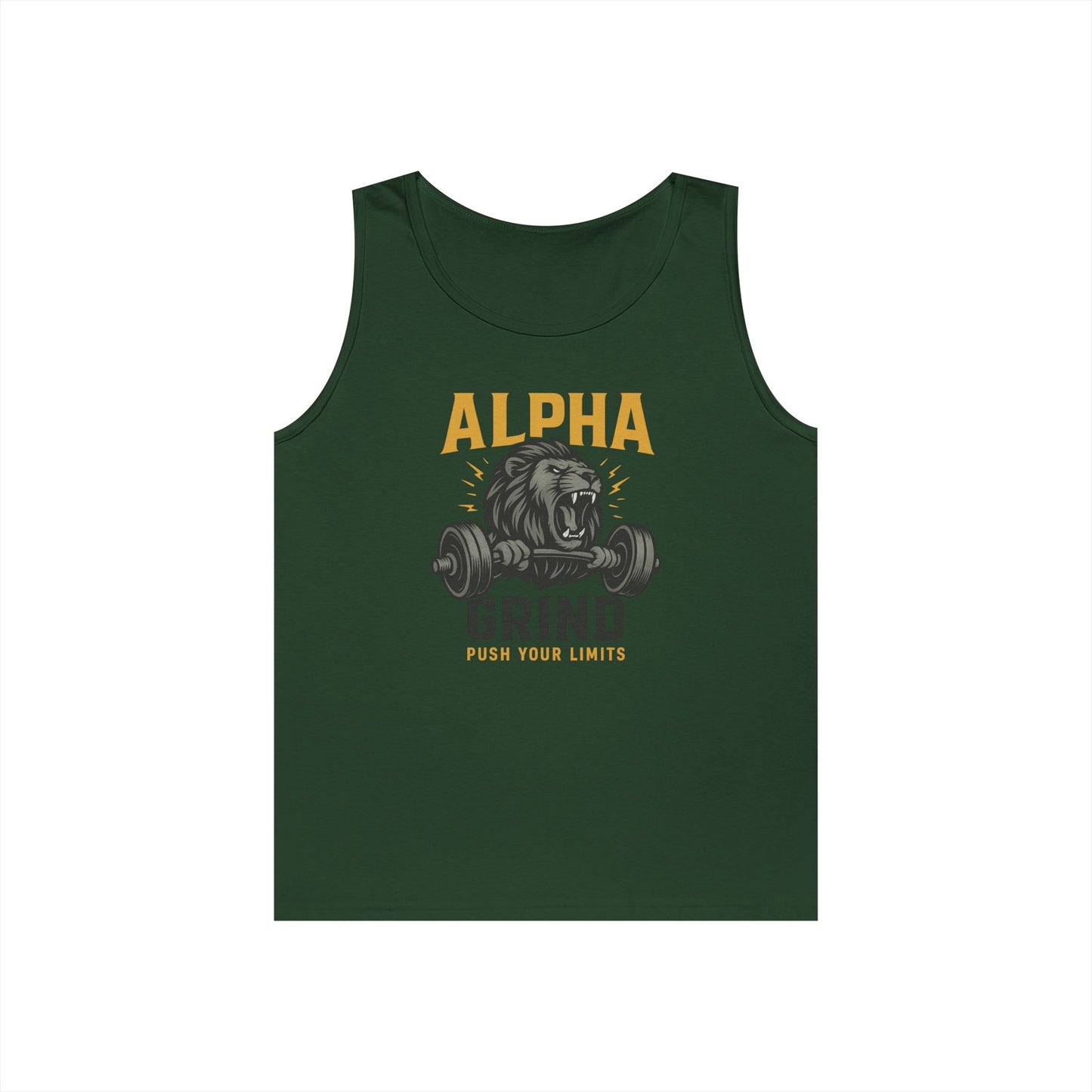 Push Your Limits Tank Top (front design) – Gym Apparel