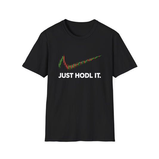 Just HODL It Tee (front design) – Crypto Vault Shirt
