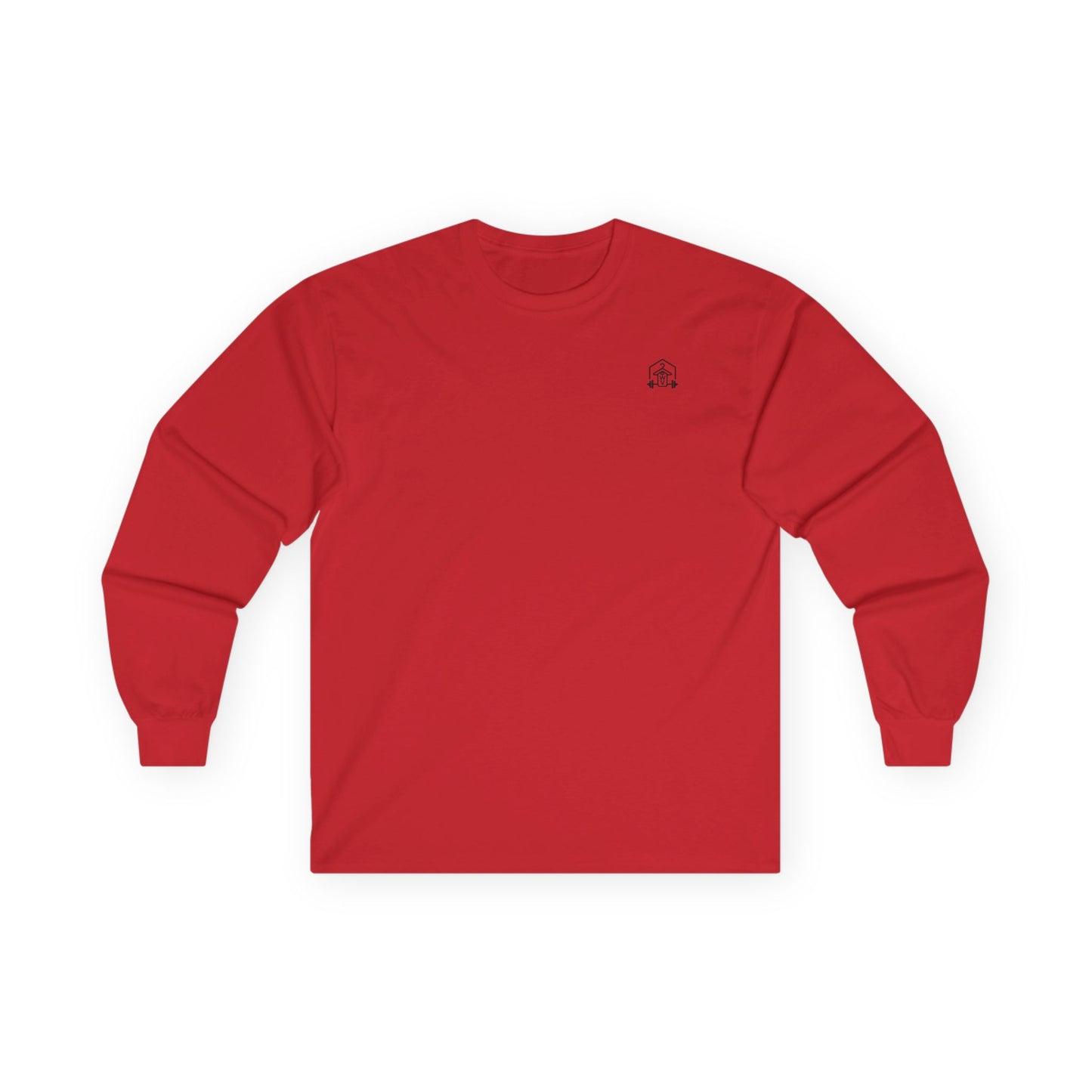 Dominate Long Sleeve (front logo + back design) – Gym Apparel