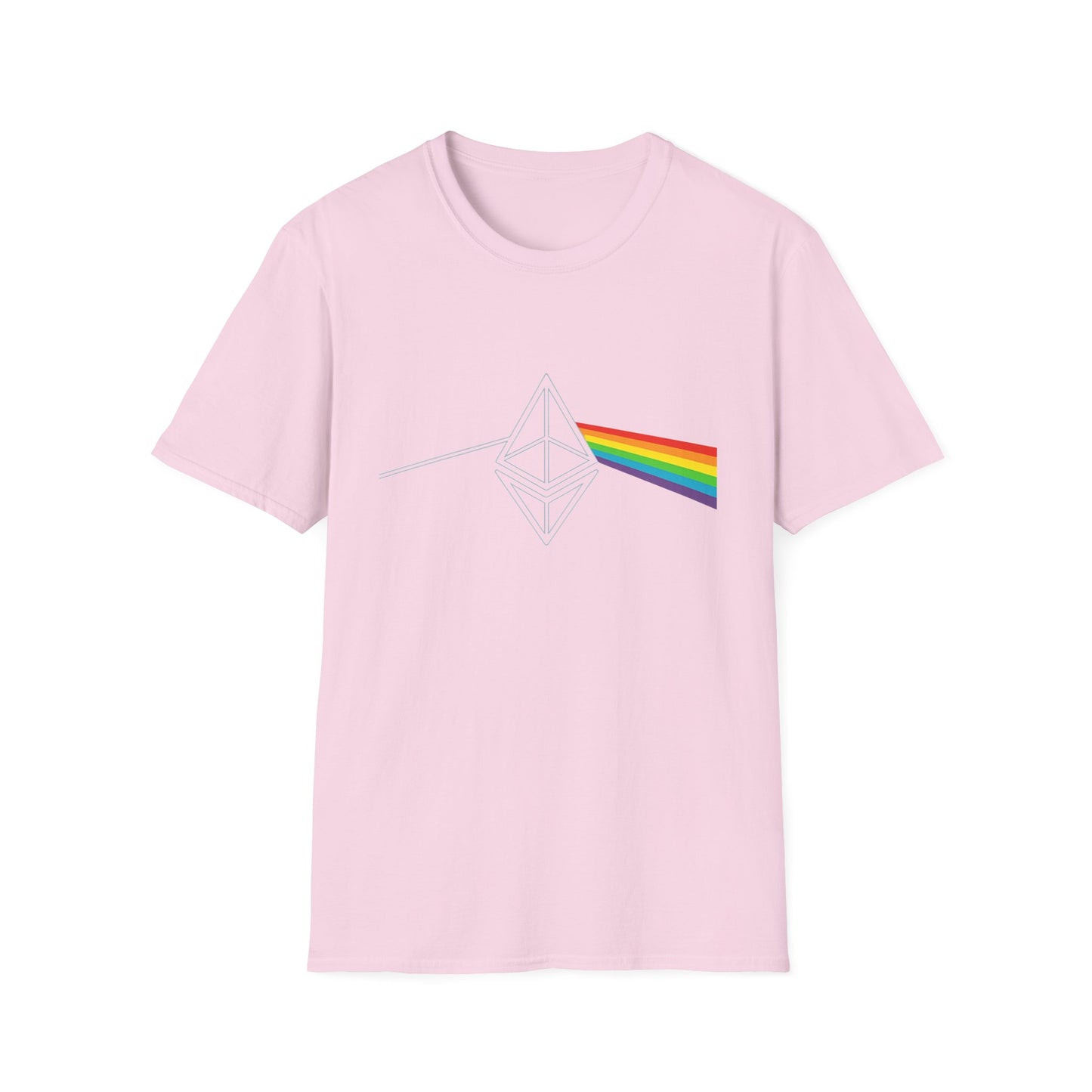 Ethereum Dark Side of the Moon Tee (front design) – Crypto Vault Shirt