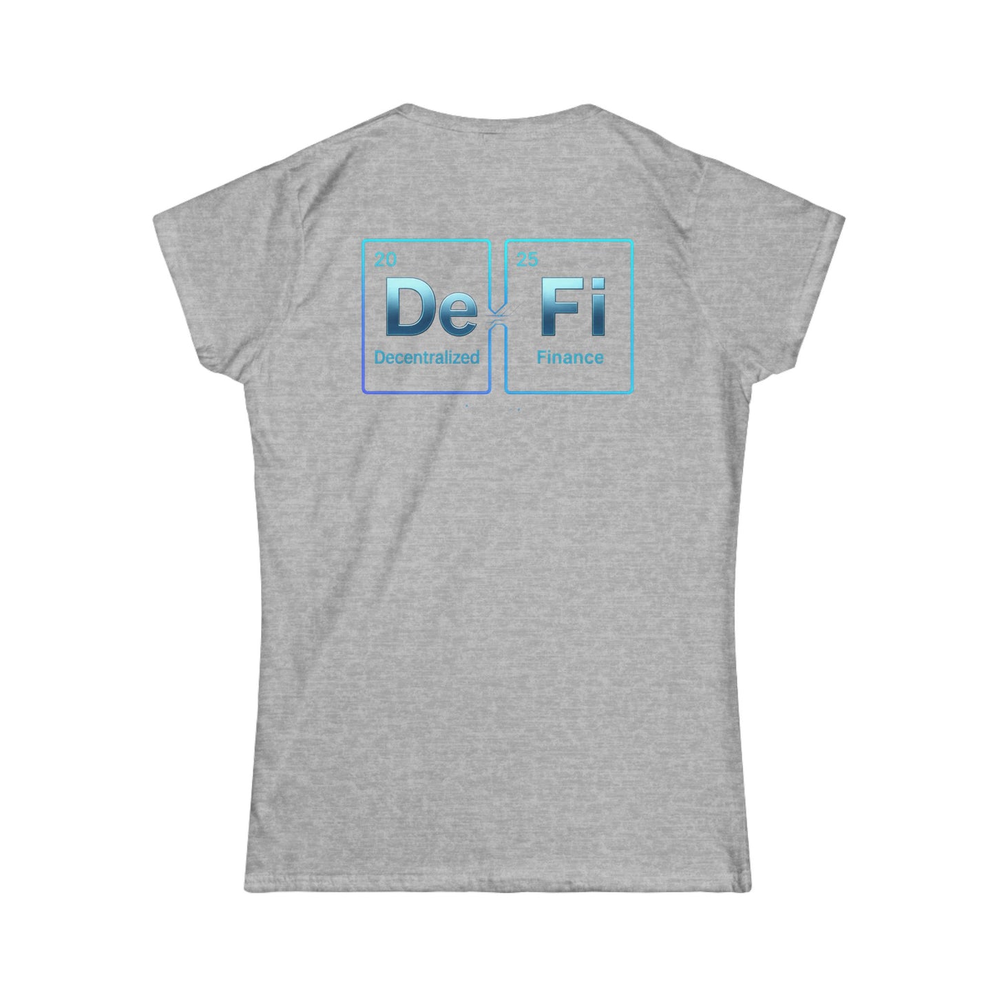 Decentralized Finance Tee (front logo + back design) – Crypto Vault Women’s Shirt