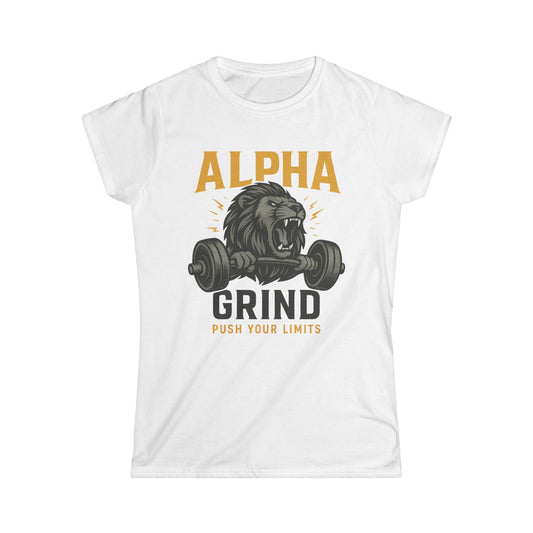 Push Your Limits Women’s Tee (front design) – Gym Apparel