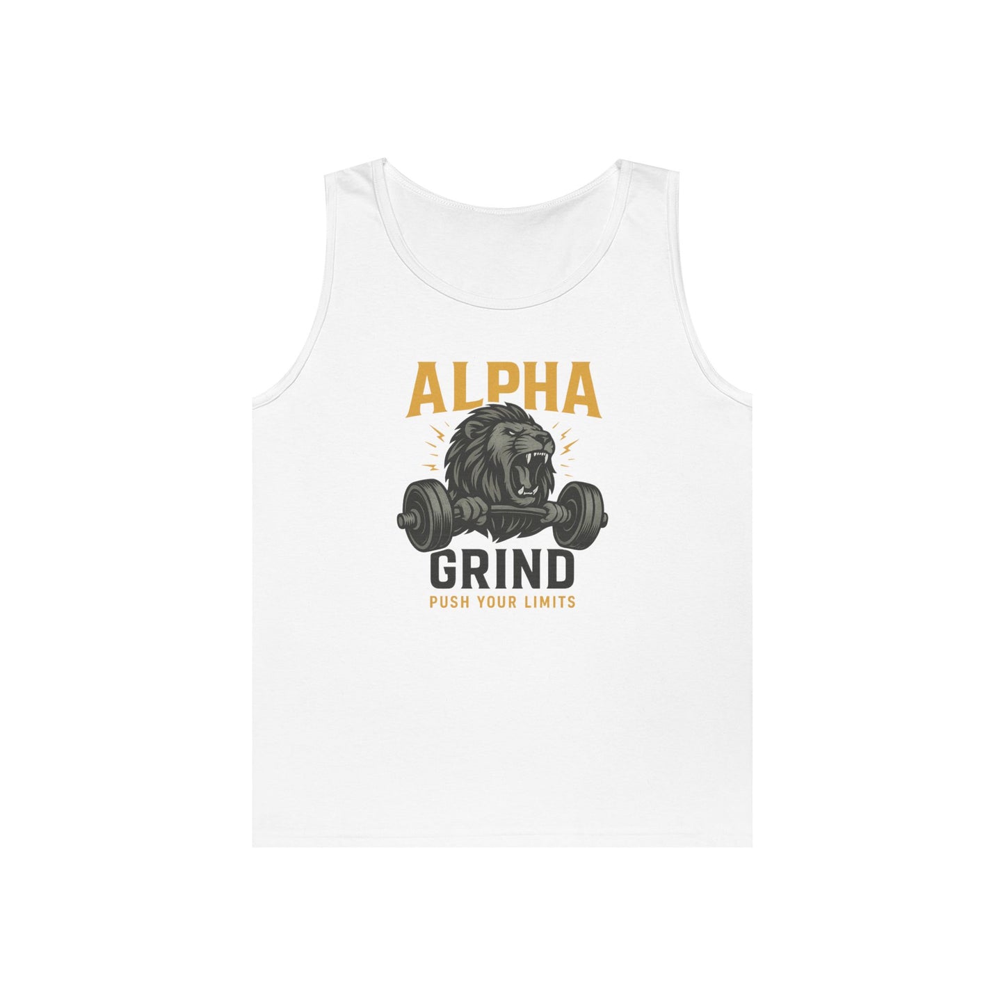 Push Your Limits Tank Top (front design) – Gym Apparel