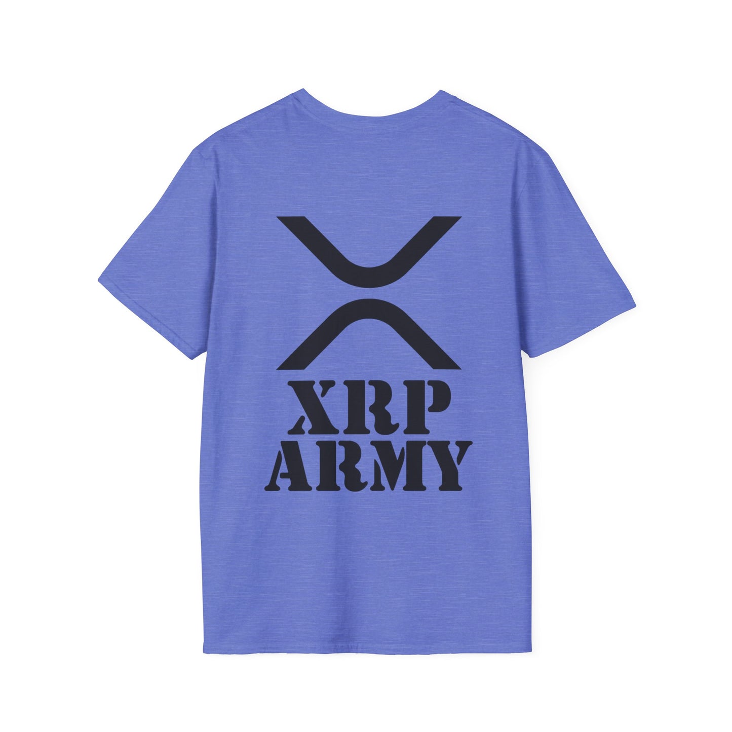 XRP Army Tee (front logo + back design) – Crypto Vault Shirt