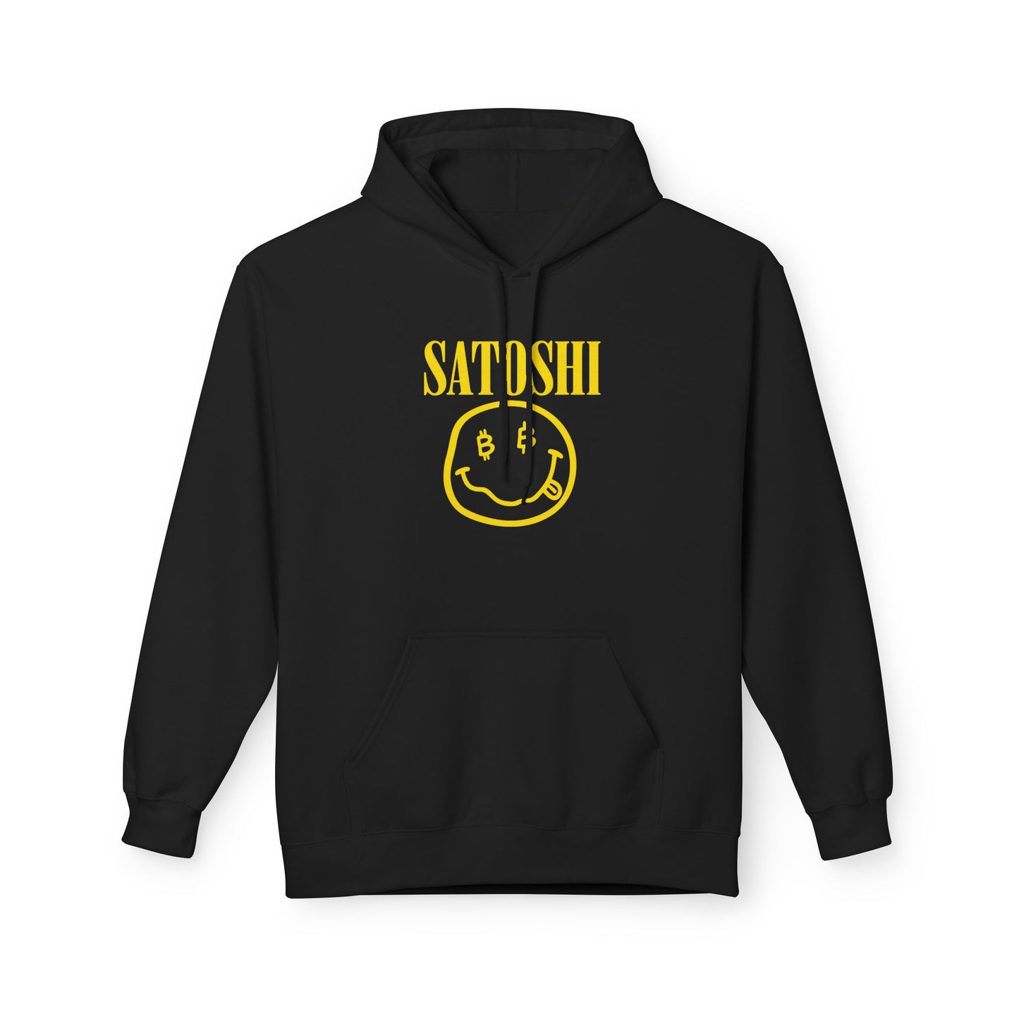 Satoshi Hoodie (front design) – Crypto Vault Pullover