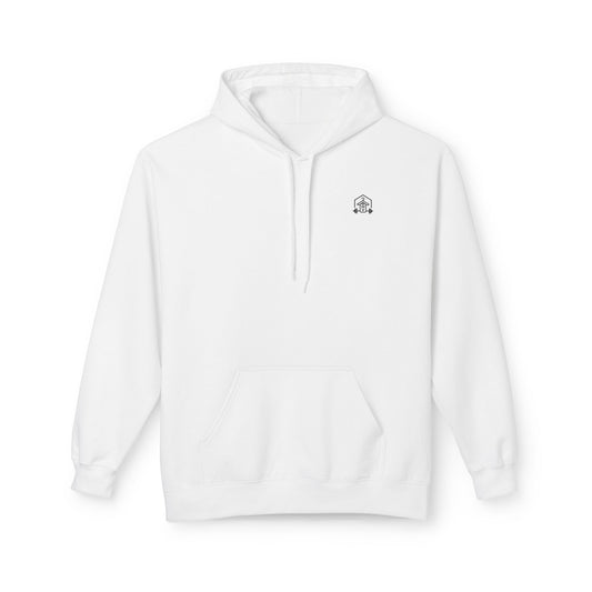 Wearhouse Vibes Discipline Club Midweight Softstyle Fleece Hoodie (front logo) – Gym Apparel