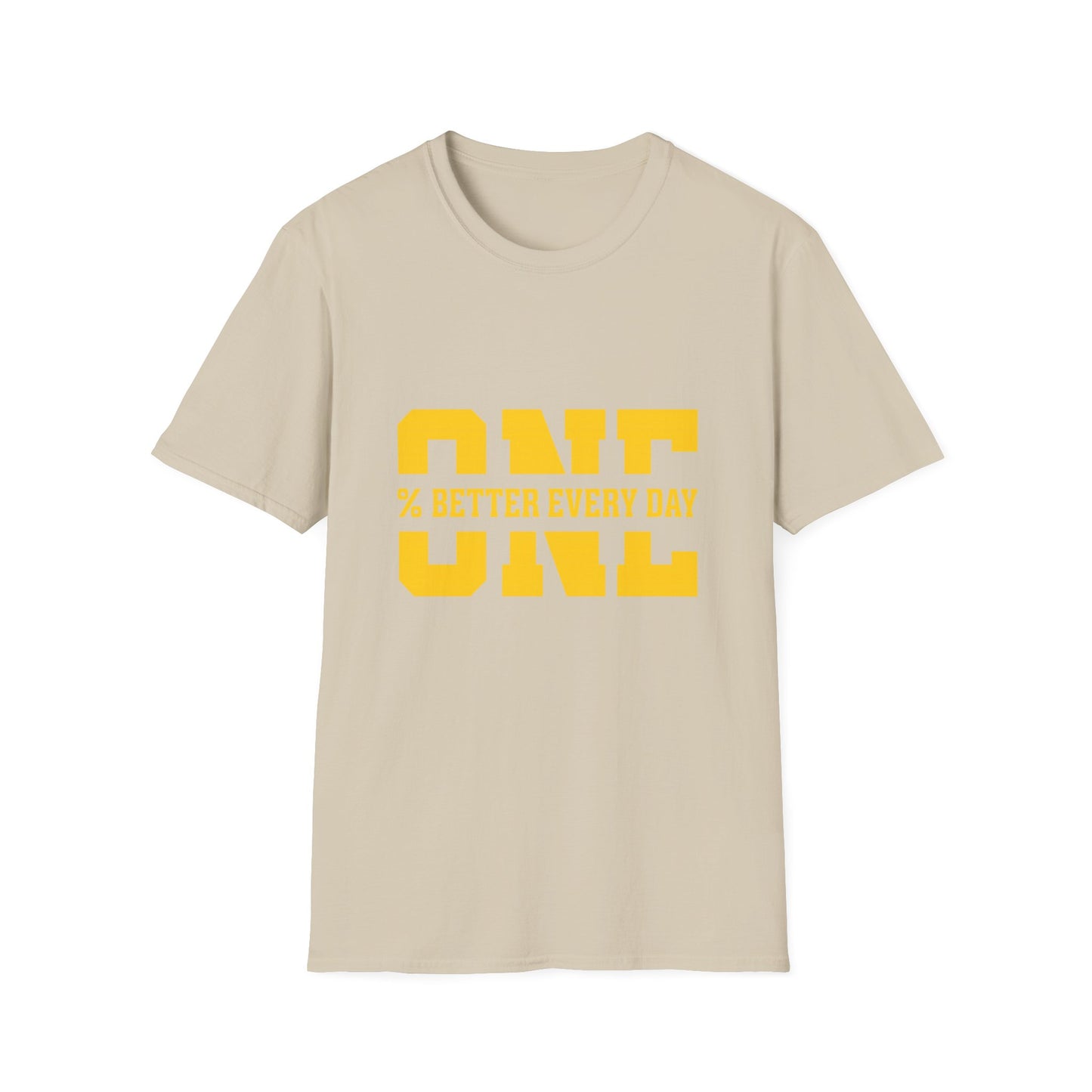 1% Better Every Day Tee (front design) – Discipline Club Shirt