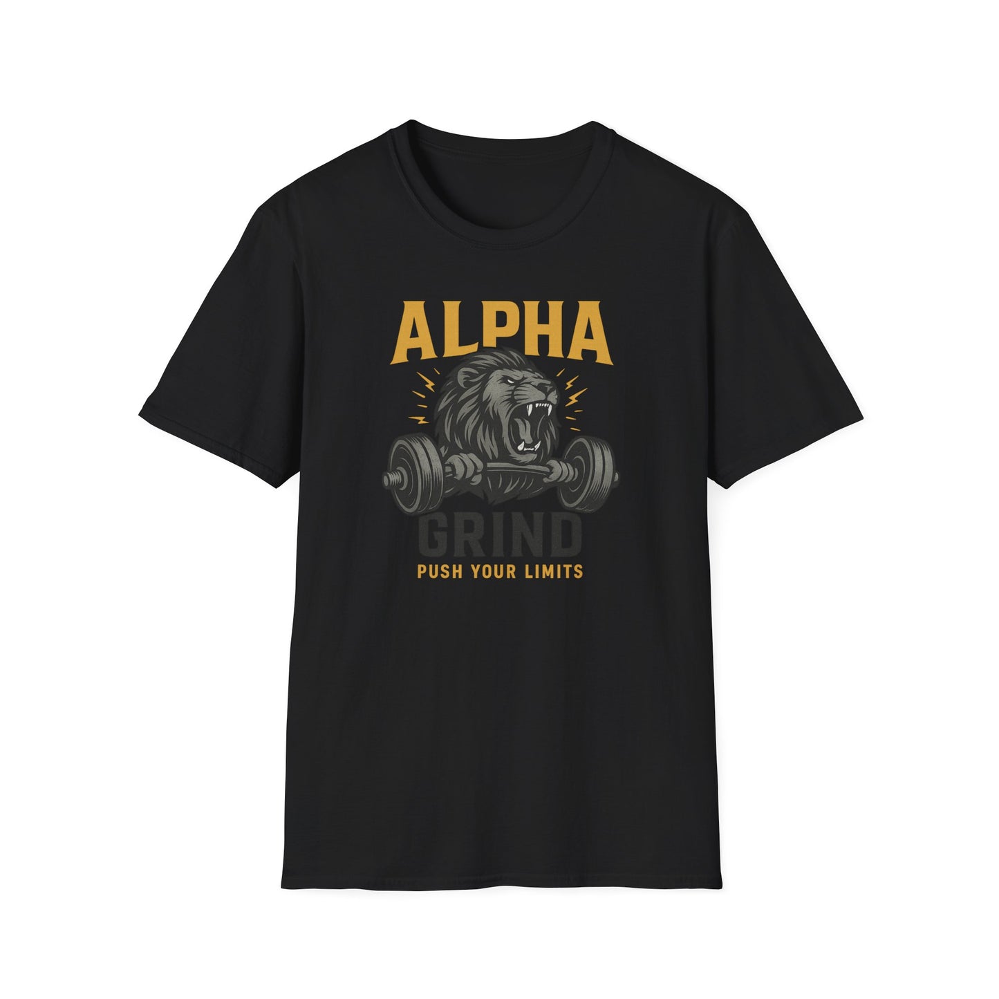 Push Your Limits T-Shirt (front design) – Gym Apparel