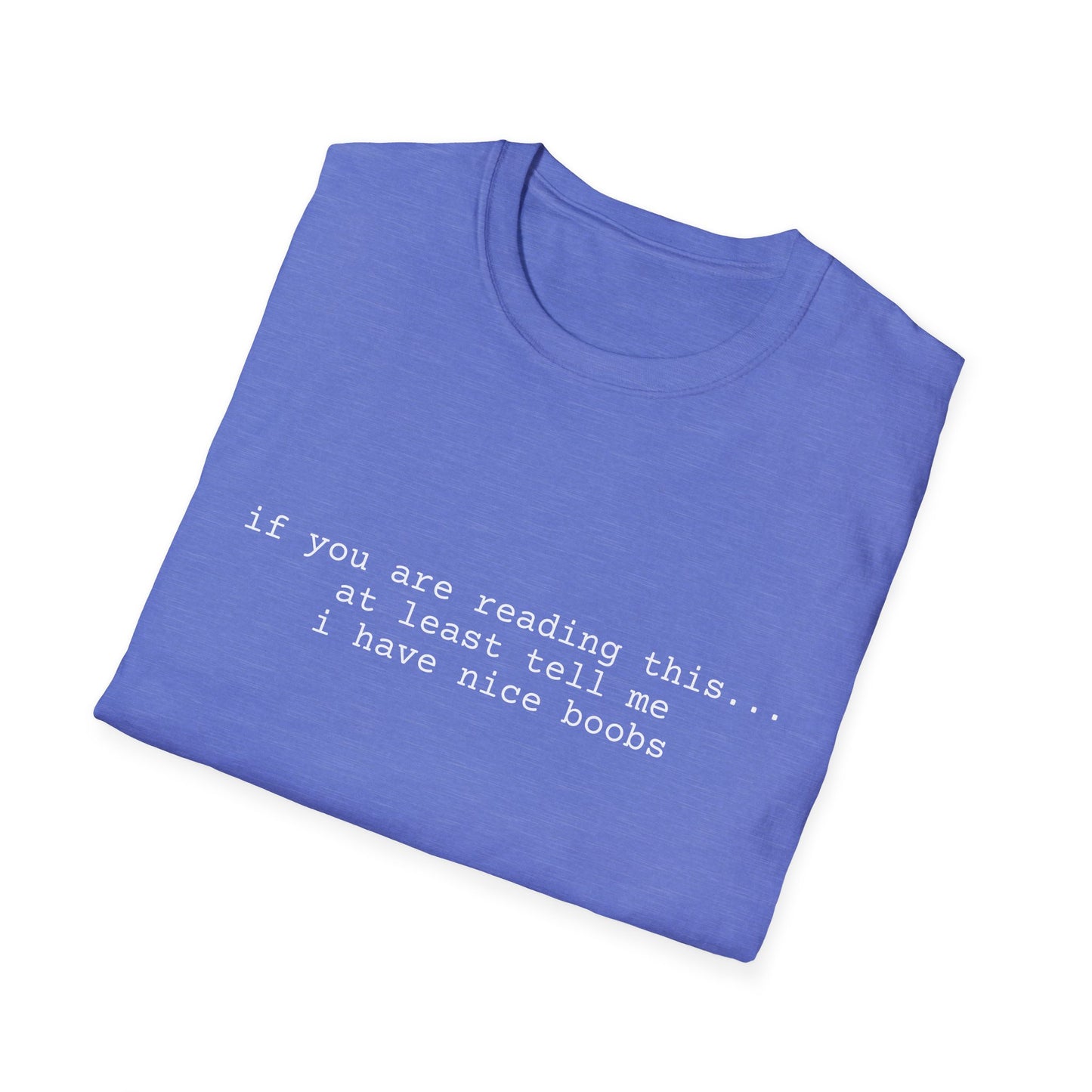 Nice boobs T-Shirt (front design) - Meme Apparel