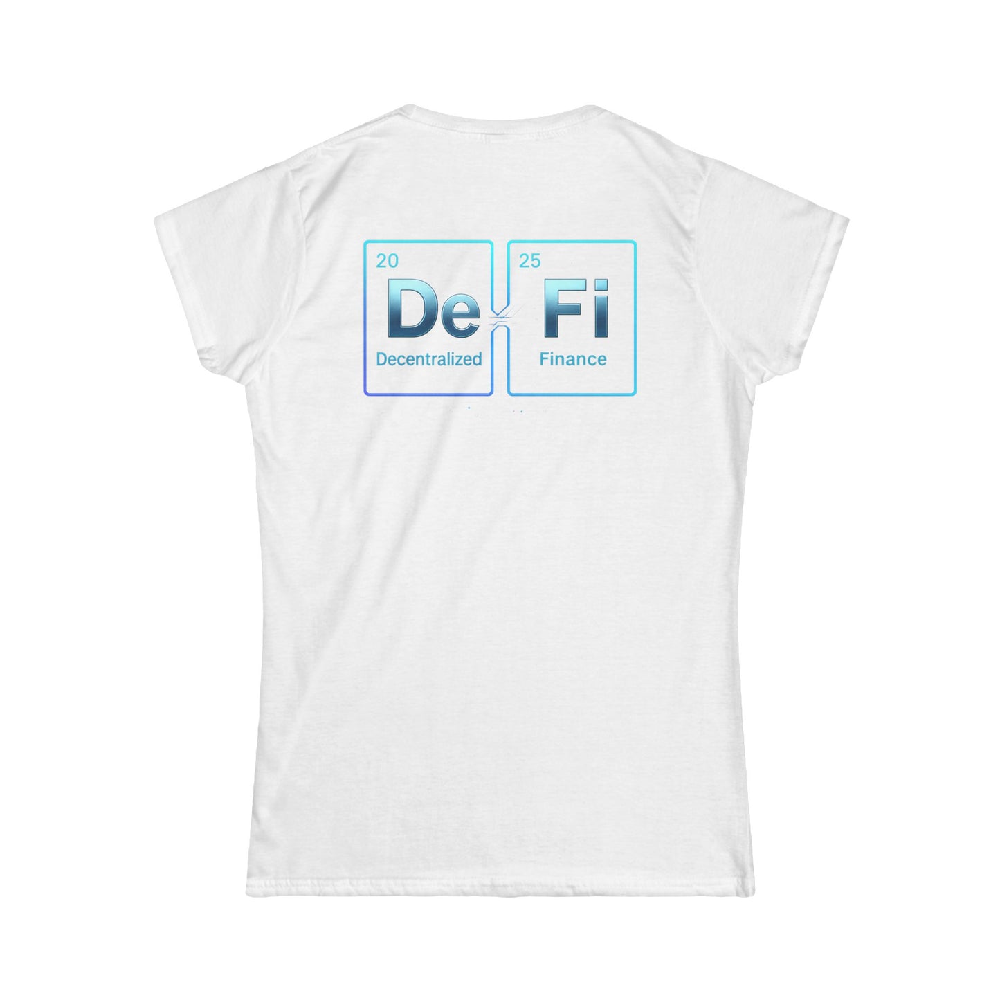 Decentralized Finance Tee (front logo + back design) – Crypto Vault Women’s Shirt