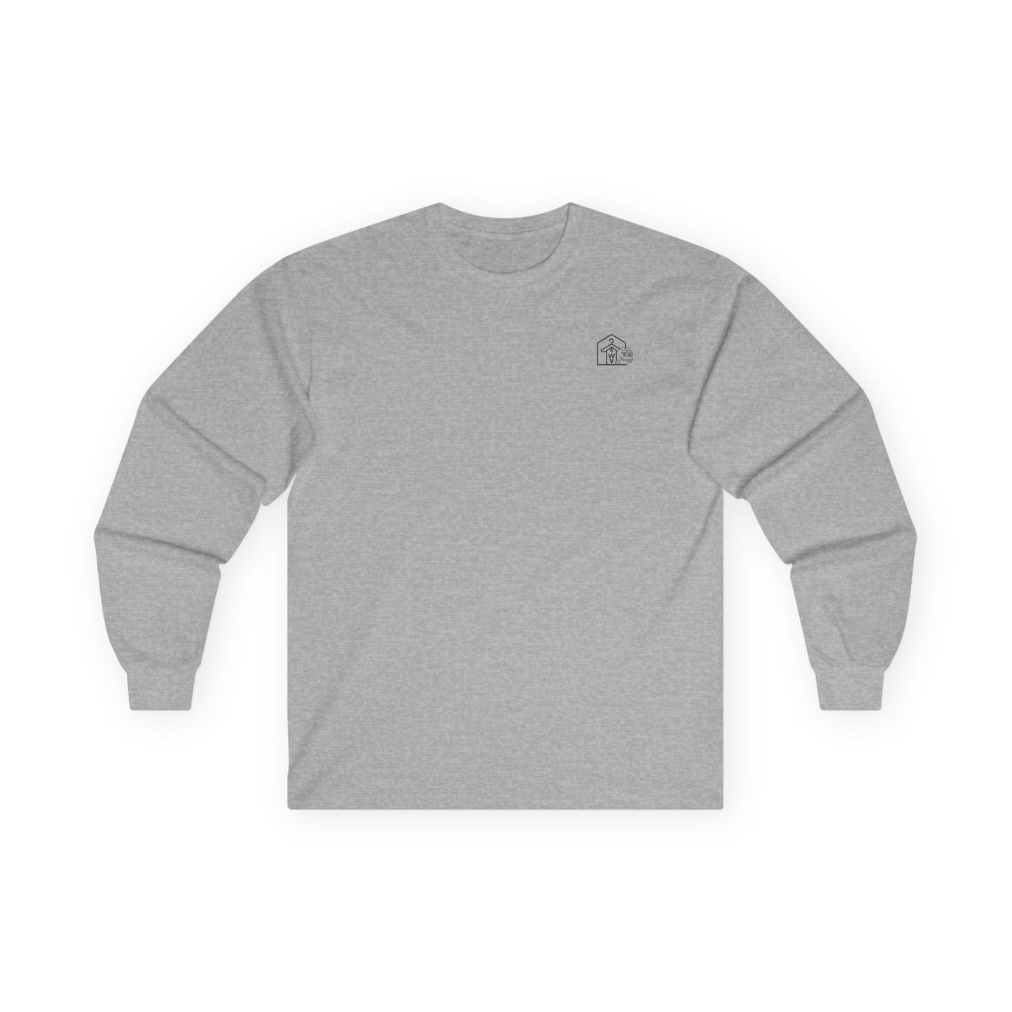Vision Creativity Passion Long Sleeve Tee (front logo + back design) – Meme Culture Shirt