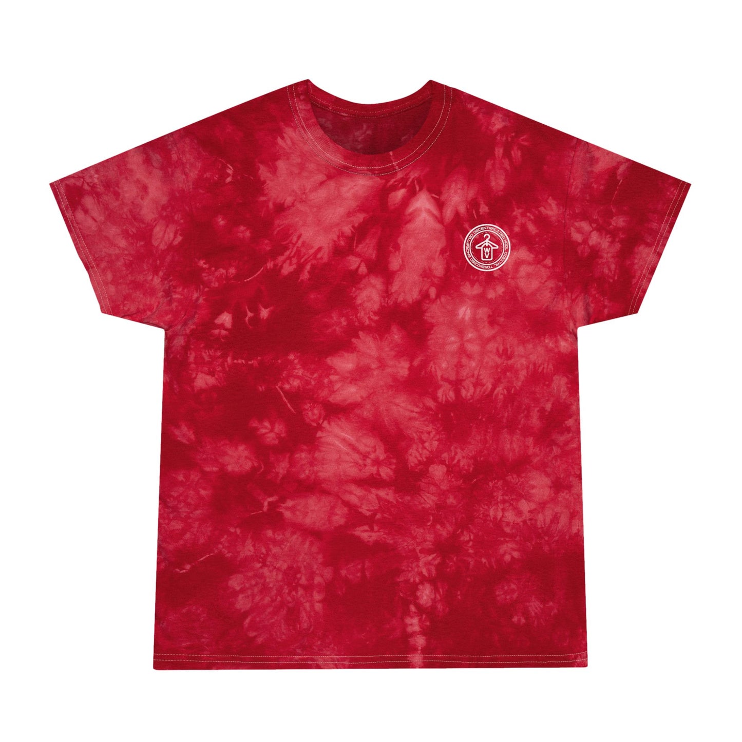 Decentralized Finance Tie-Dye Tee (front logo + back design) – Crypto Vault Shirt