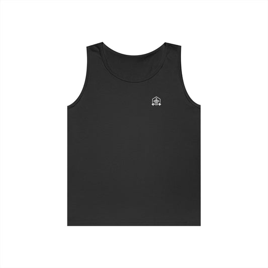 Wearhouse Vibes Discipline Club Tank Top (front logo) – Gym Apparel