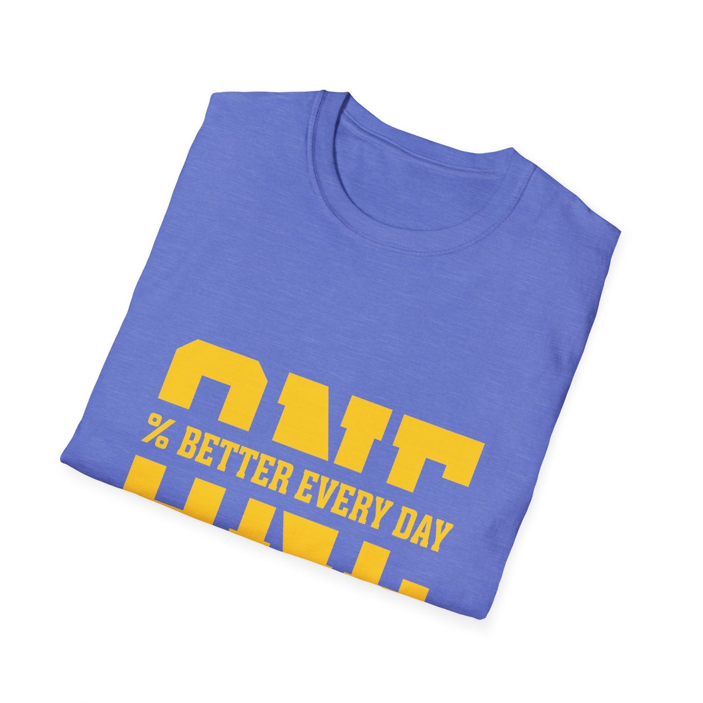 1% Better Every Day Tee (front design) – Discipline Club Shirt