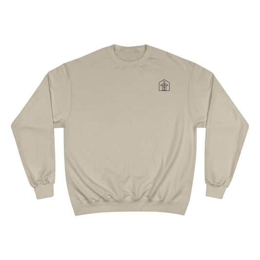 Wearhouse Vibes Signature Crewneck (front logo) – Premium Champion Fleece
