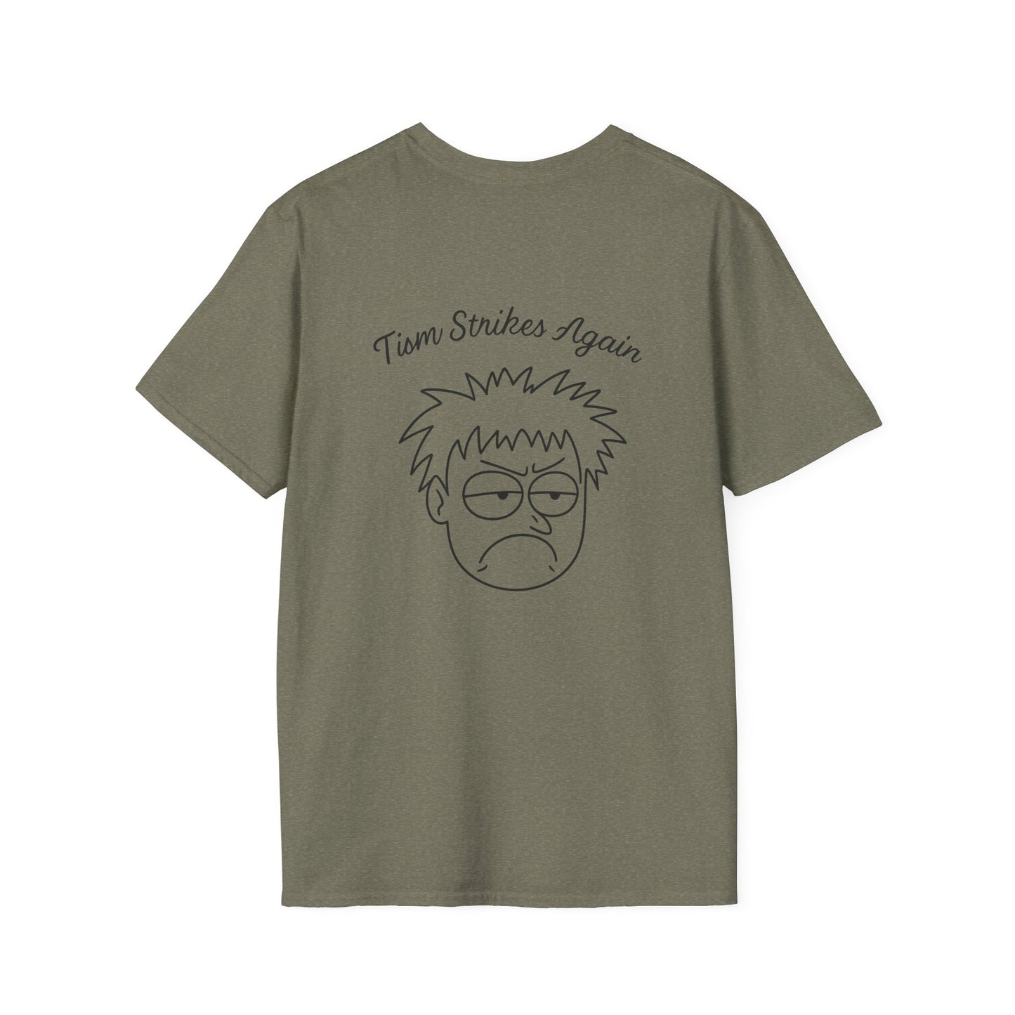 Tism Strikes Again T-Shirt (front logo + back design) - Meme Apparel