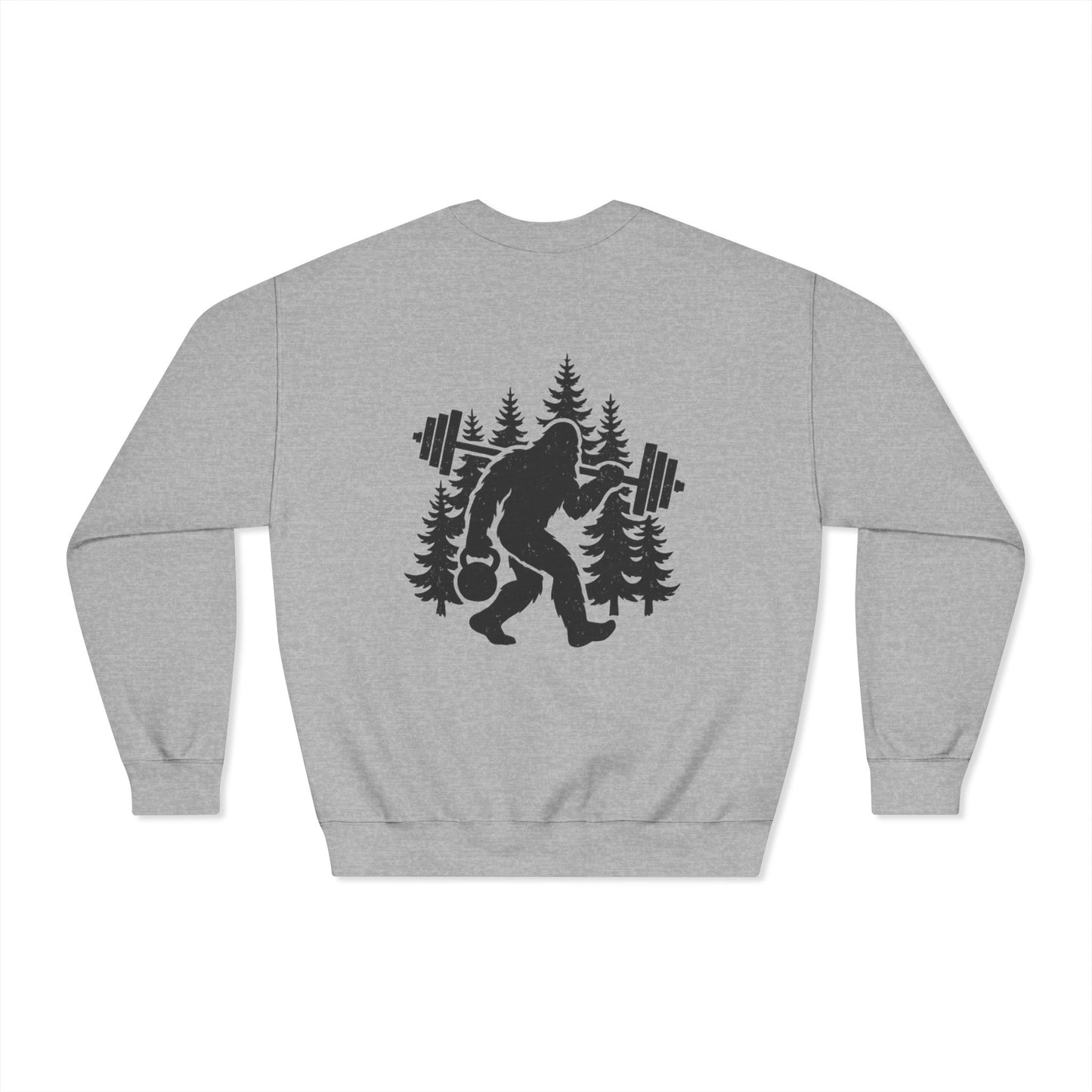 Bigfoot Gains Crewneck Sweatshirt (front logo + back design) – Discipline Club Pullover