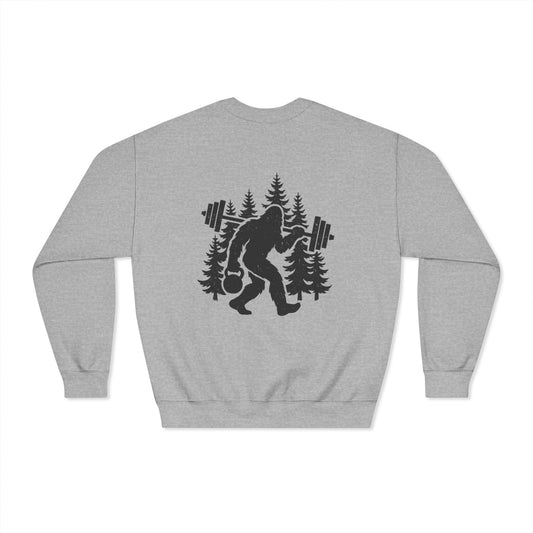 Bigfoot Gains Crewneck Sweatshirt (front logo + back design) – Discipline Club Pullover
