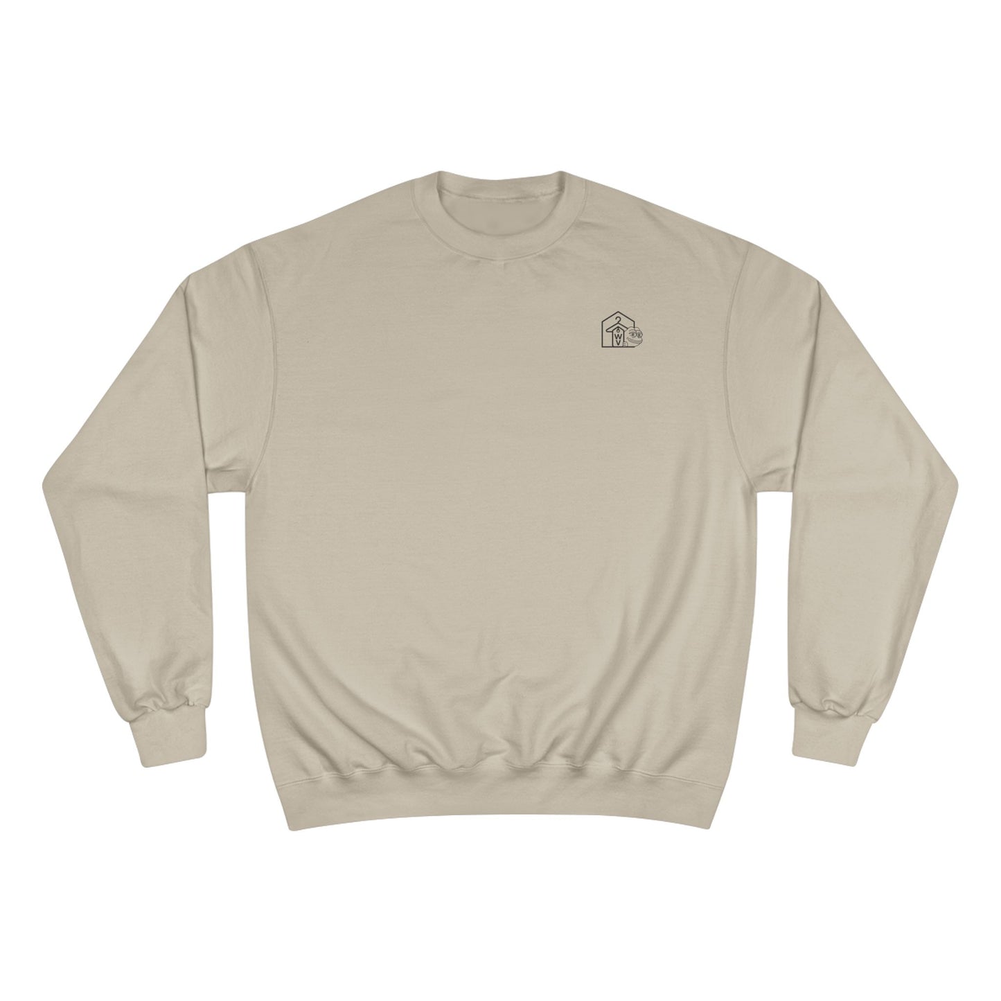 Meme Culture Signature Crewneck (front logo) – Premium Champion Fleece