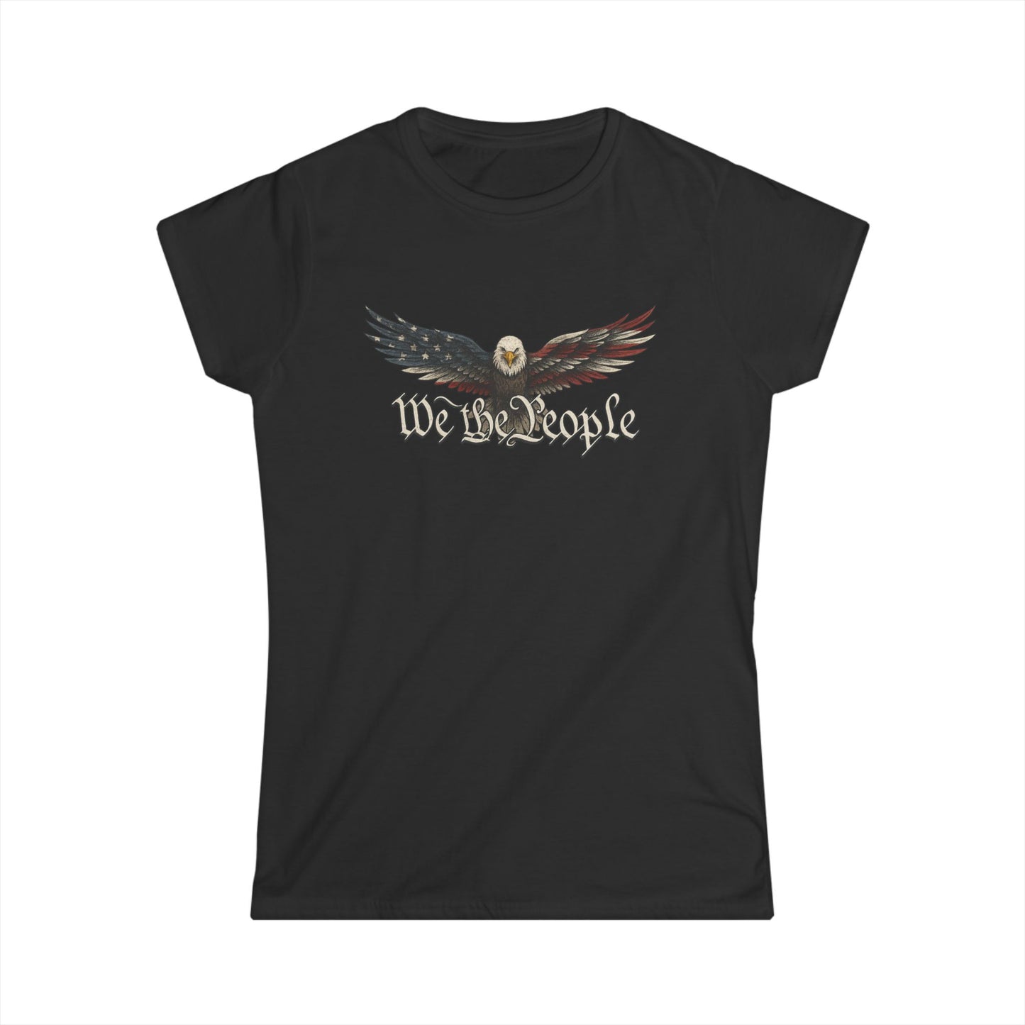 We the People Tee (front design) – American Pride Women’s T-Shirt