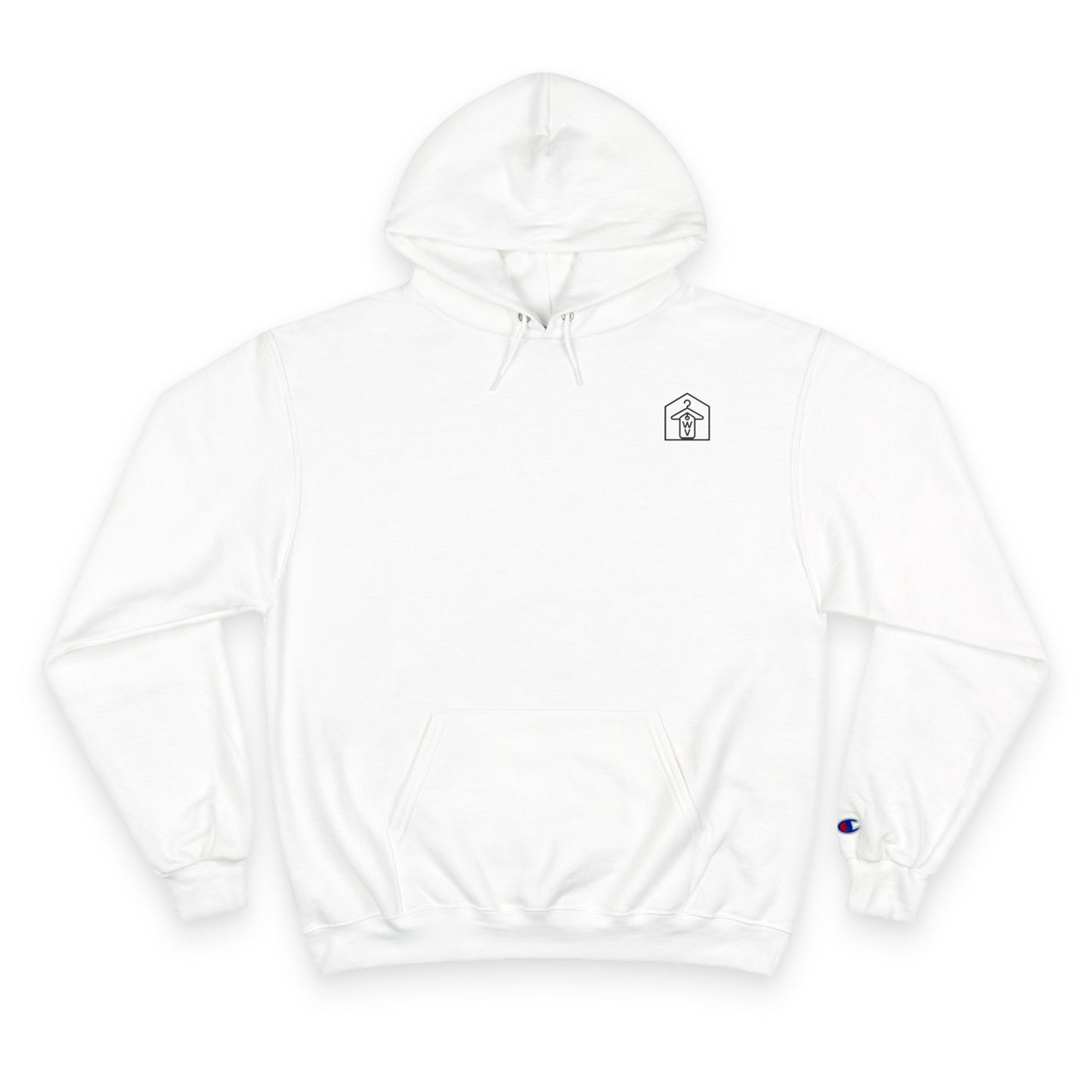 Wearhouse Vibes Signature Hoodie (front logo) – Premium Champion Fleece