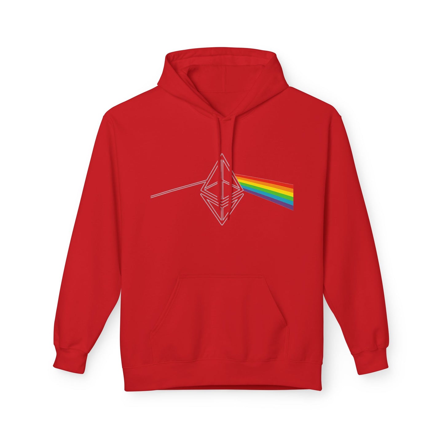 Ethereum Dark Side of the Moon Hoodie (front design) – Crypto Vault Pullover