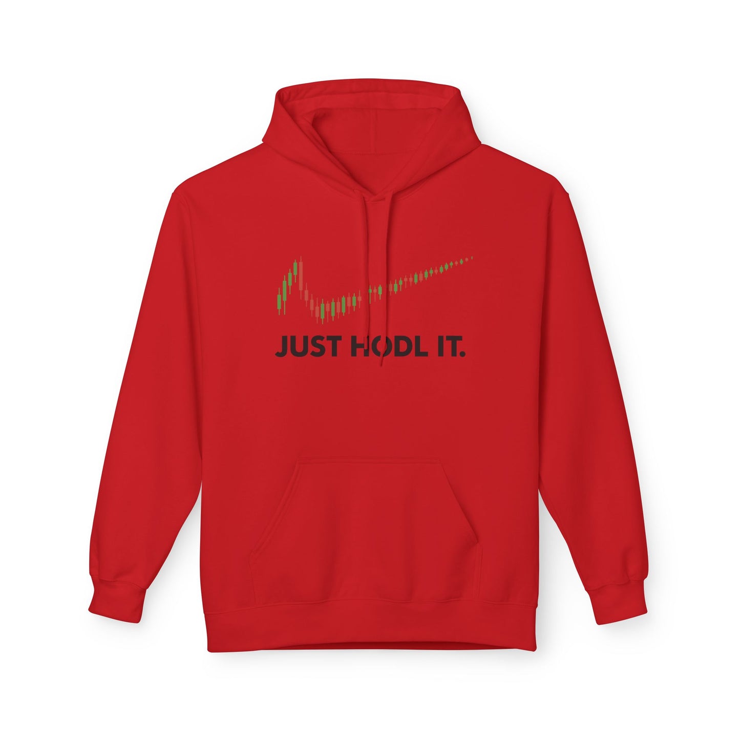 Just HODL It Hoodie (front design) – Crypto Vault Pullover