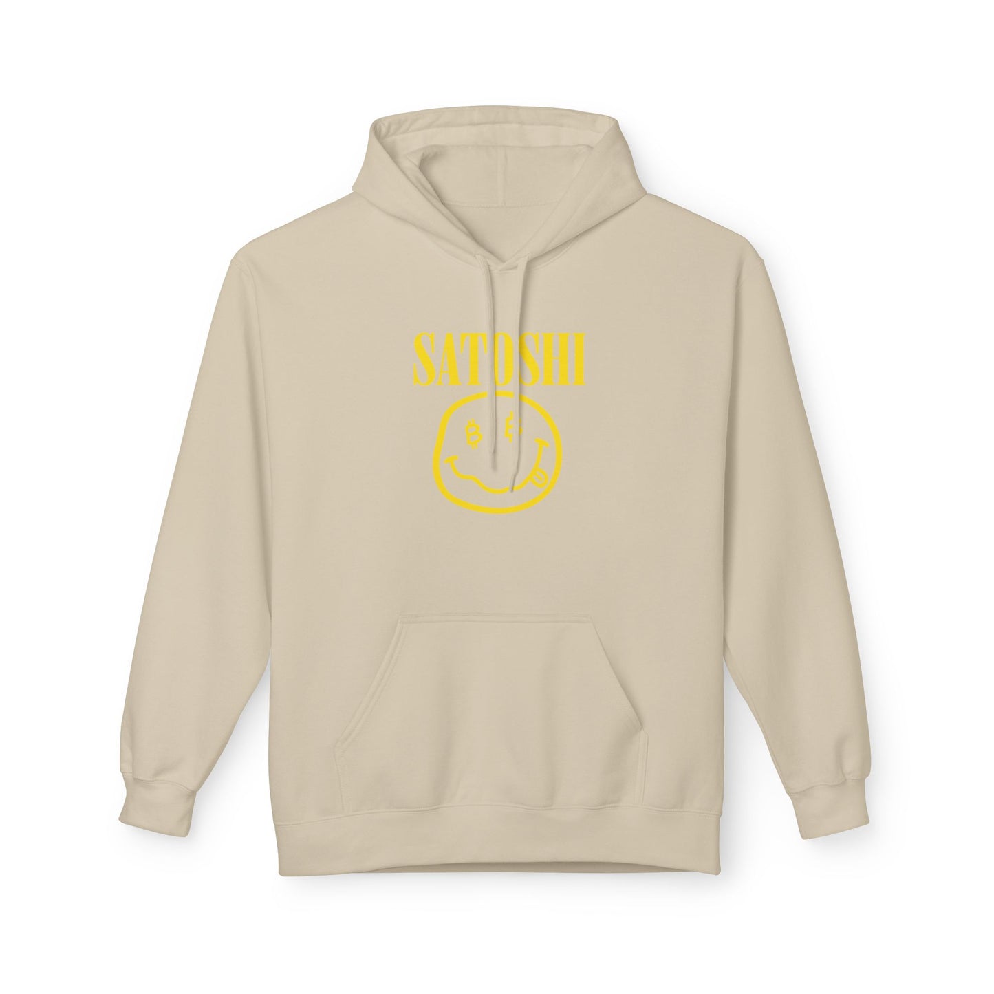 Satoshi Hoodie (front design) – Crypto Vault Pullover