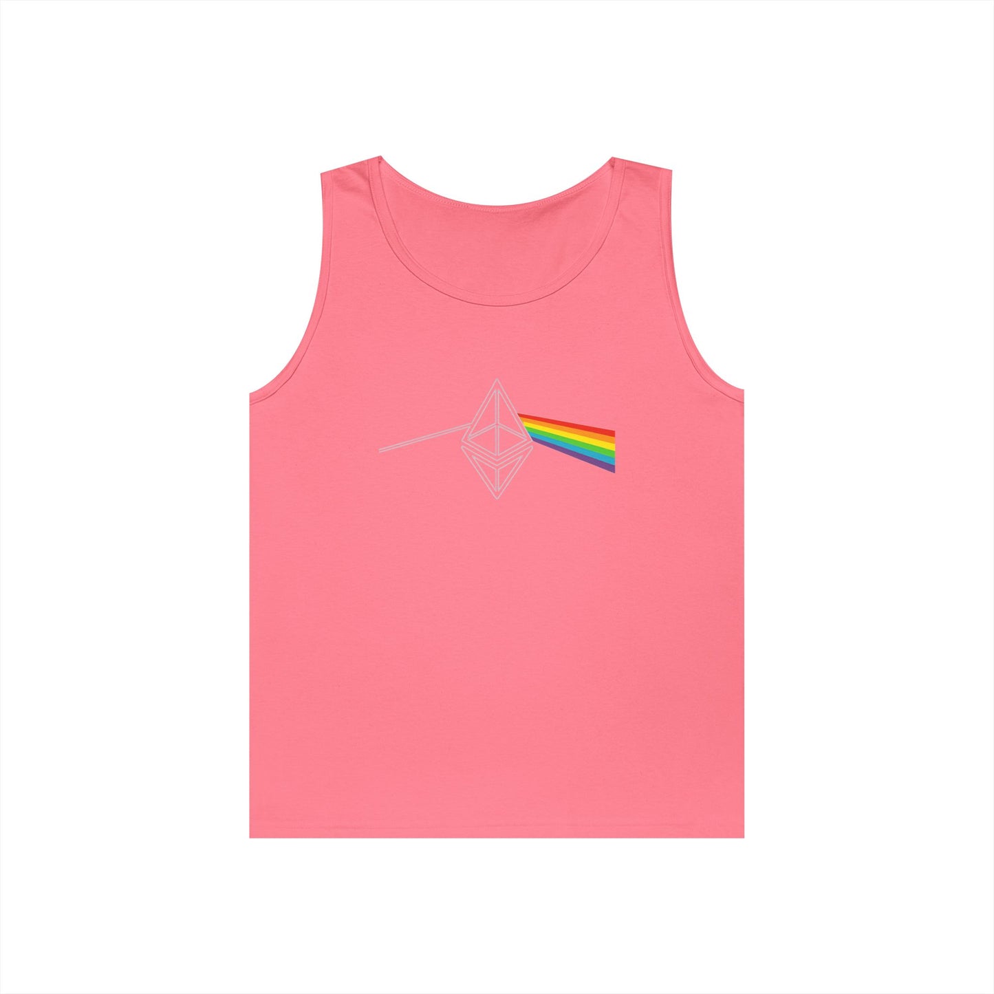 Ethereum Dark Side of the Moon Tank Top (front design) – Crypto Vault Shirt