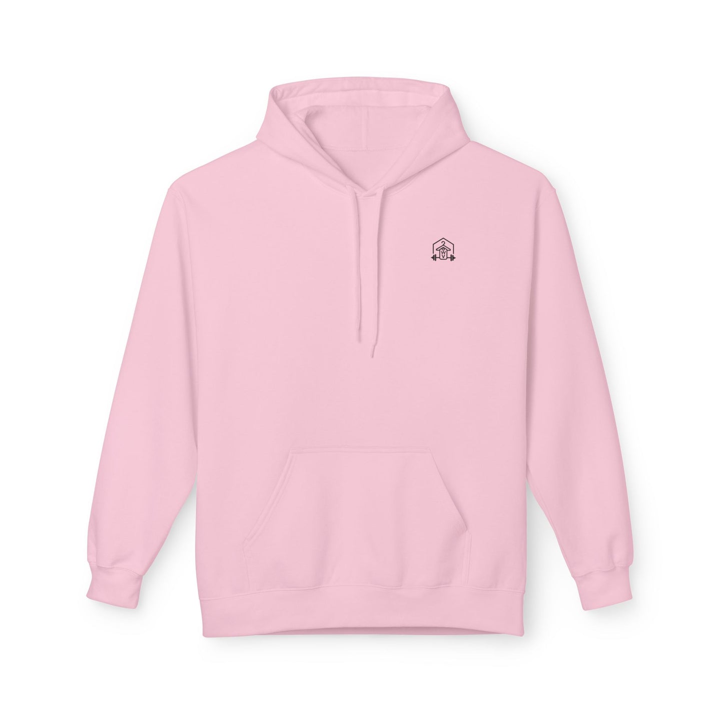Wearhouse Vibes Discipline Club Midweight Softstyle Fleece Hoodie (front logo) – Gym Apparel