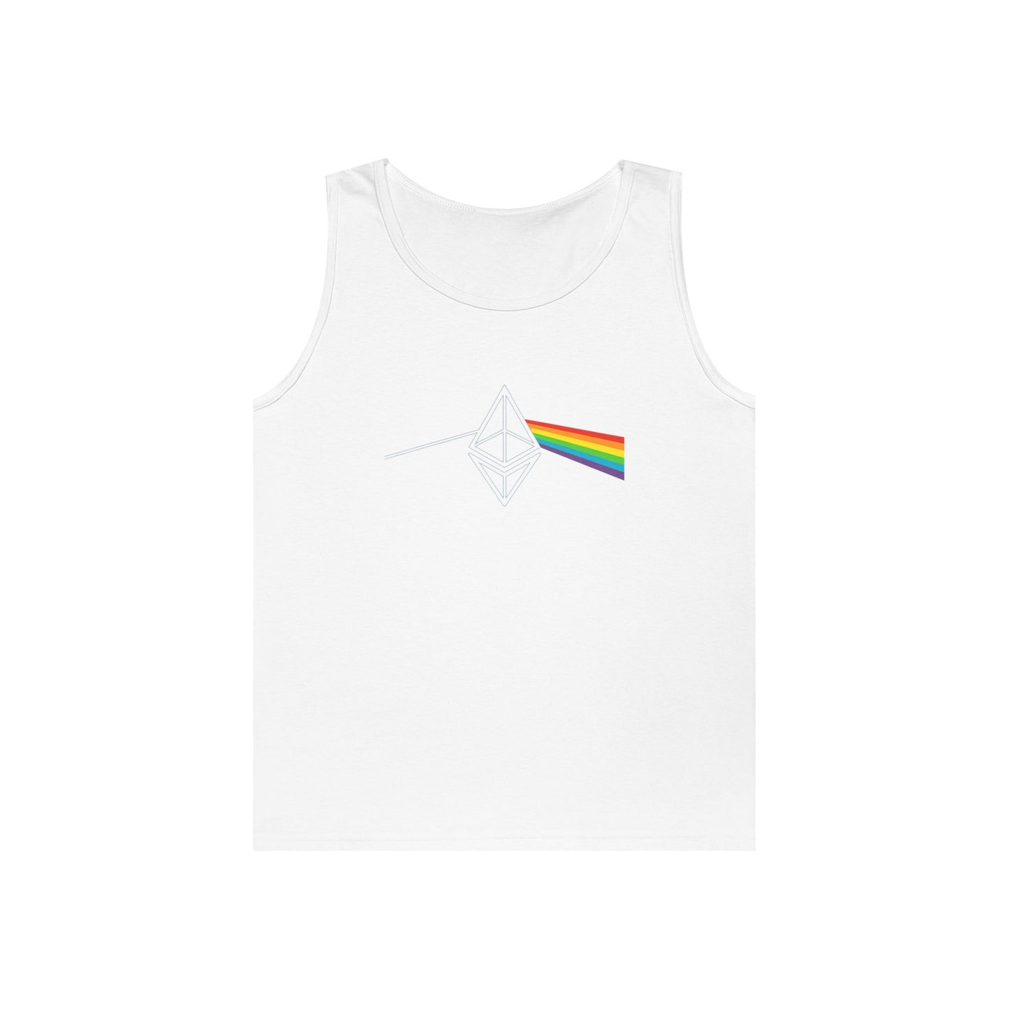 Ethereum Dark Side of the Moon Tank Top (front design) – Crypto Vault Shirt