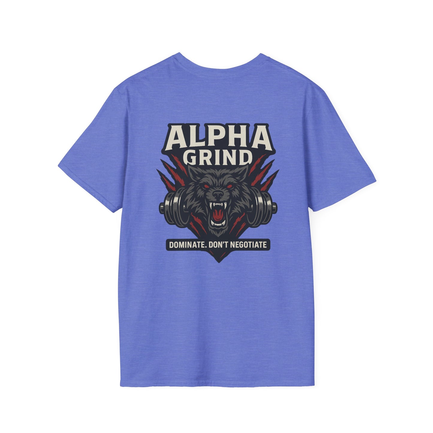 Dominate T-Shirt (front logo + back design) – Gym Apparel