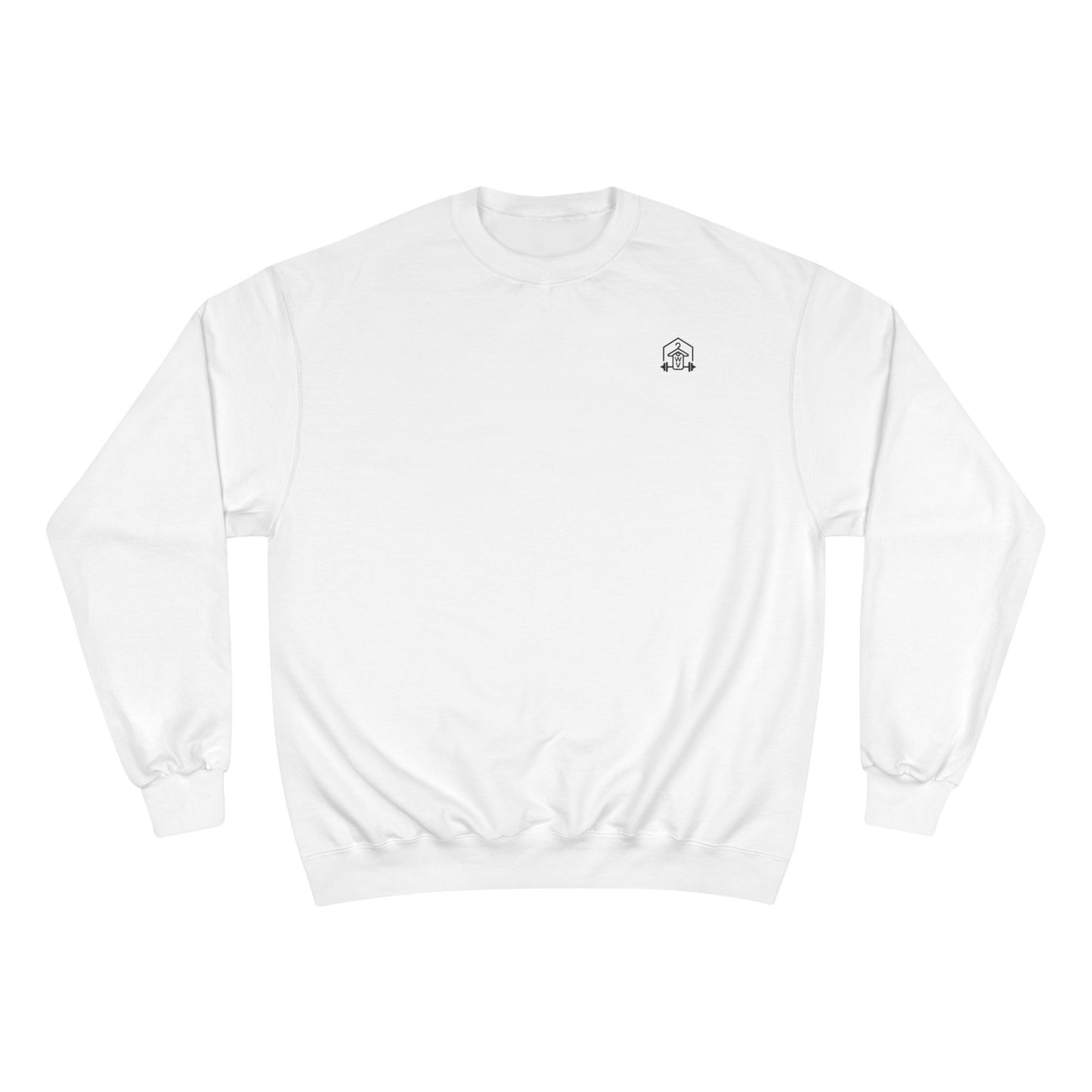 Discipline Club Signature Crewneck (front logo) – Premium Champion Fleece