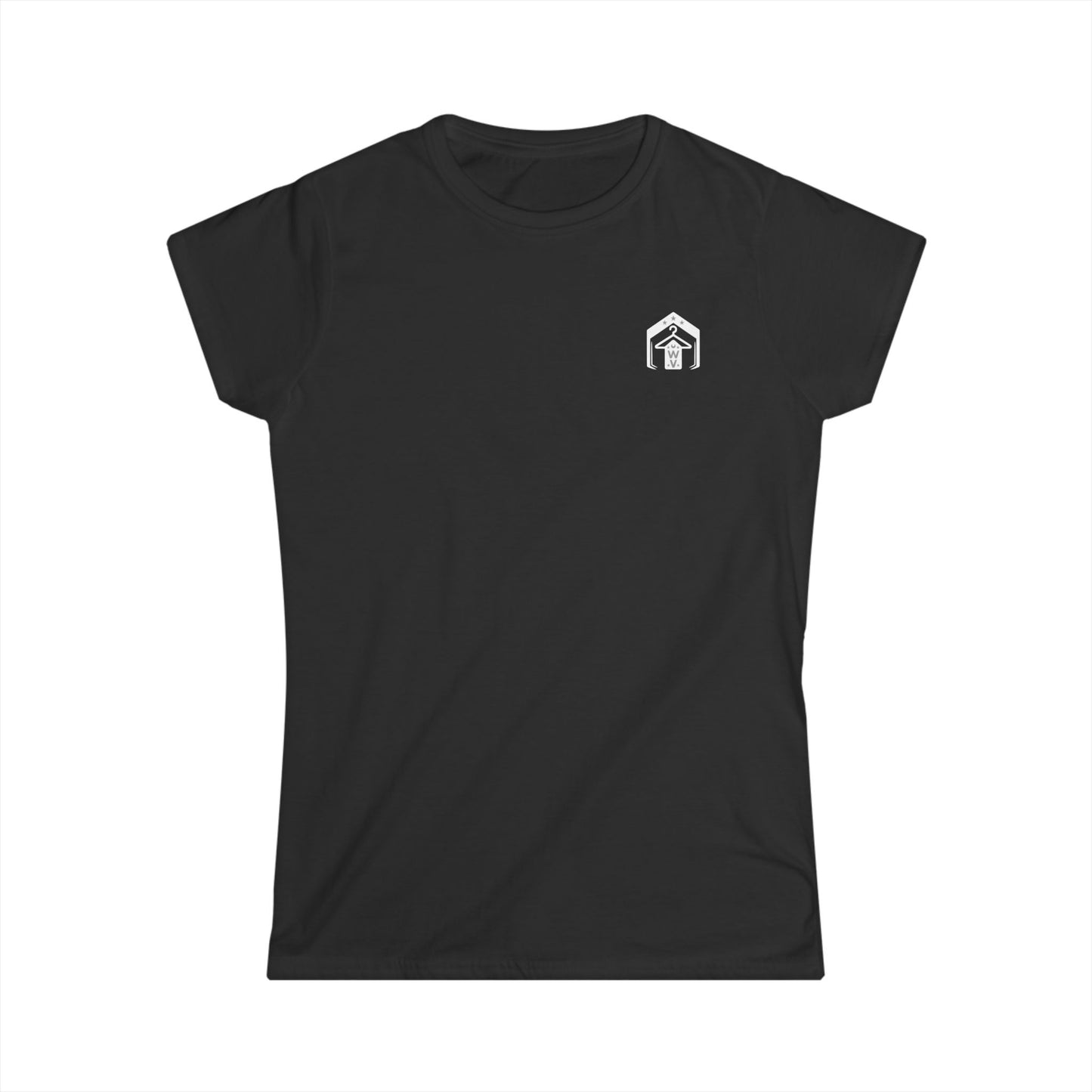 American Flag Tee (front logo + back design) – American Pride Women’s T-Shirt