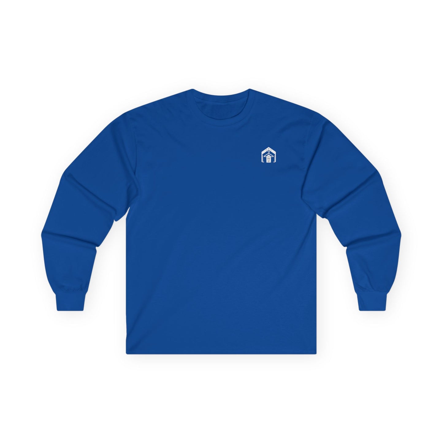American Flag Long Sleeve Tee (front logo + back design) – American Pride Shirt