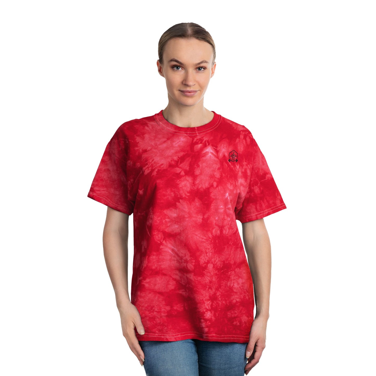 Be a Beast Tie-Dye Tee (front logo + back design) – Discipline Club Shirt